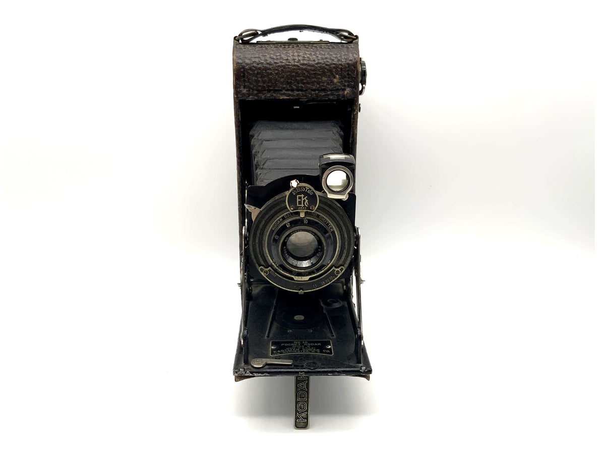 Appareil photo pliant Kodak Pocket n° 1A avec objectif anastigmat F-7,7 130 mm