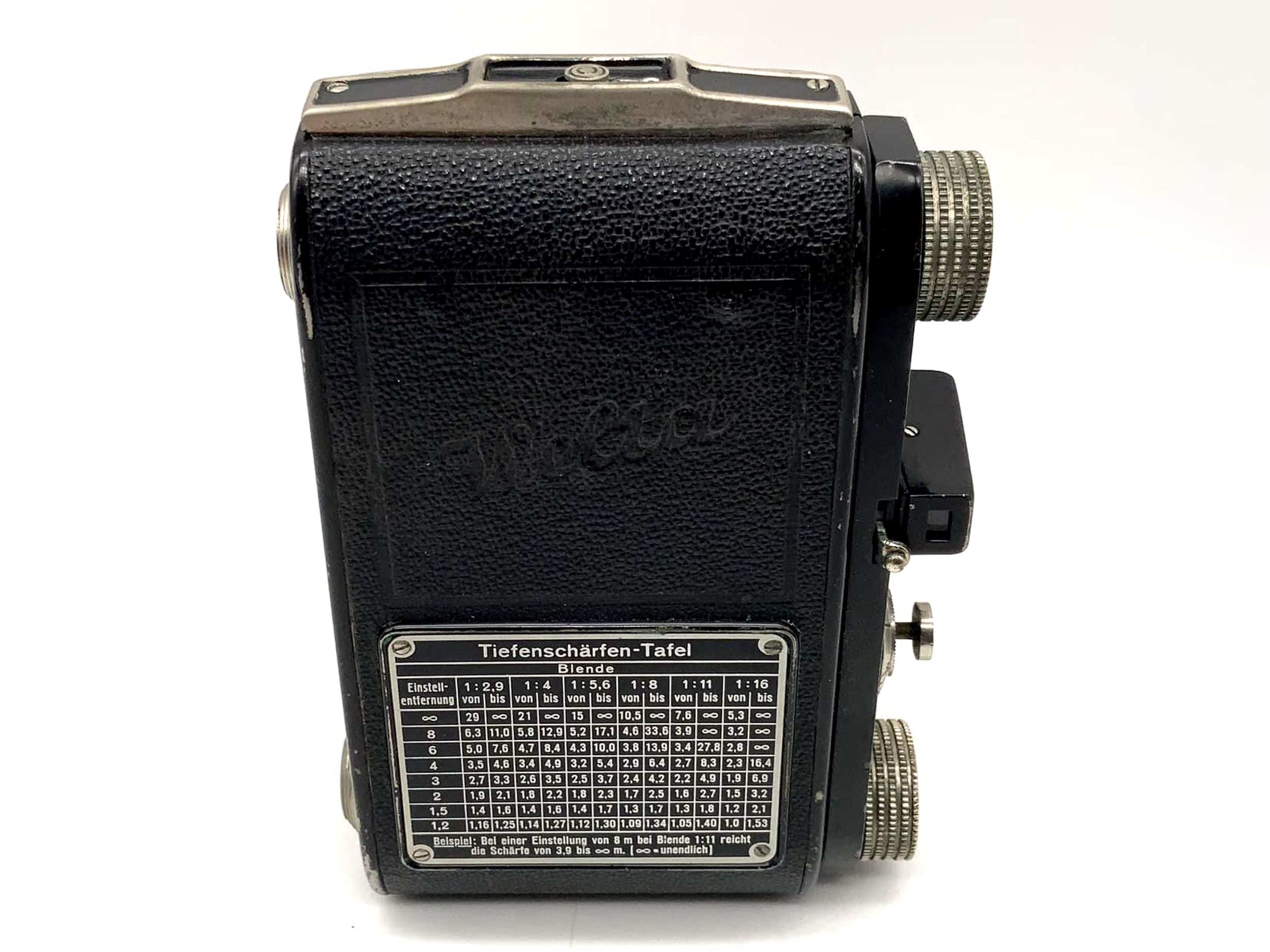 Appareil photo pliant Welta Weltix avec objectif Steinheil München Cassar 1:2.9 f=5cm Compur