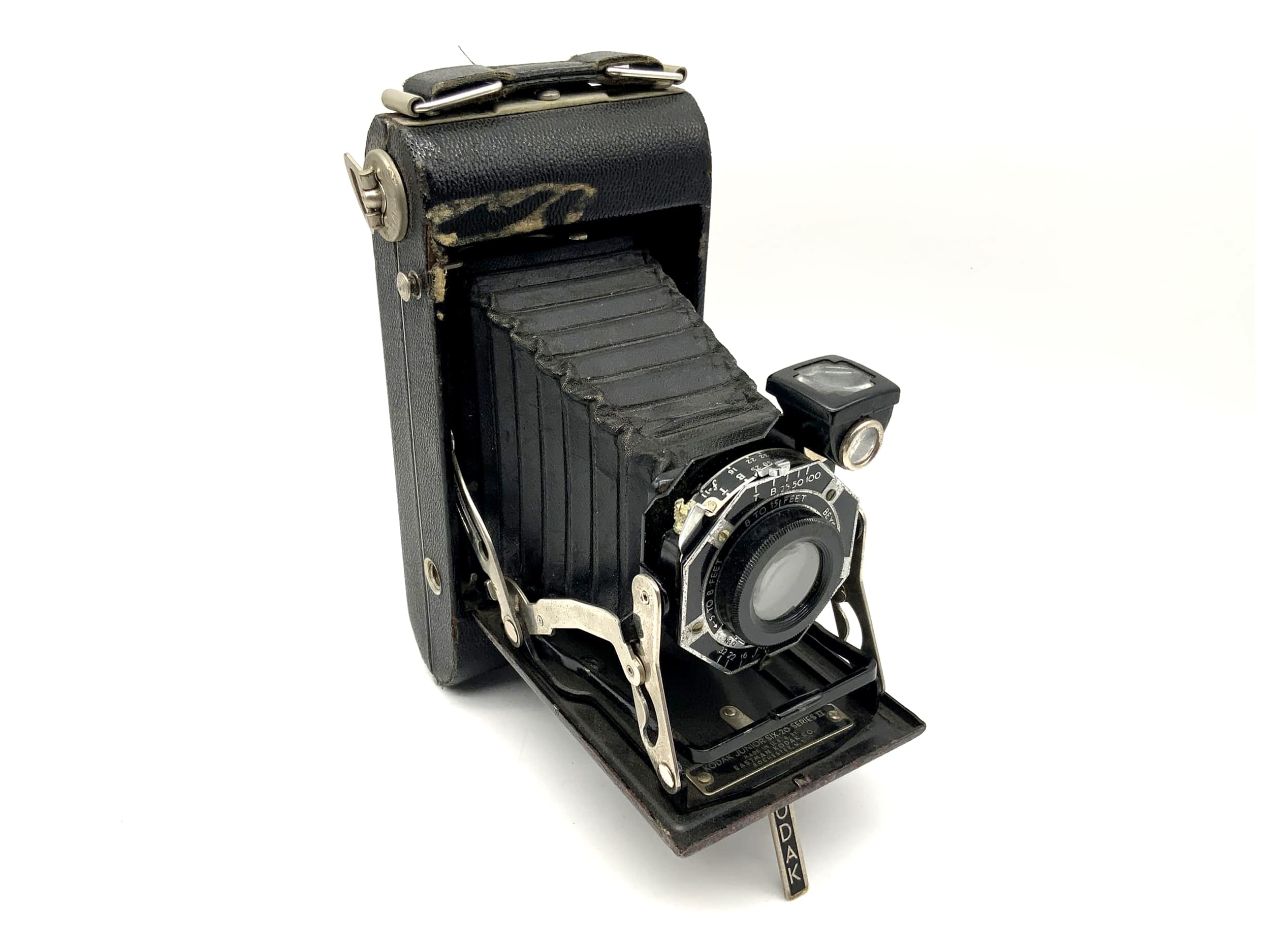 Kodak No. 0 folding camera with Kodak Bimat