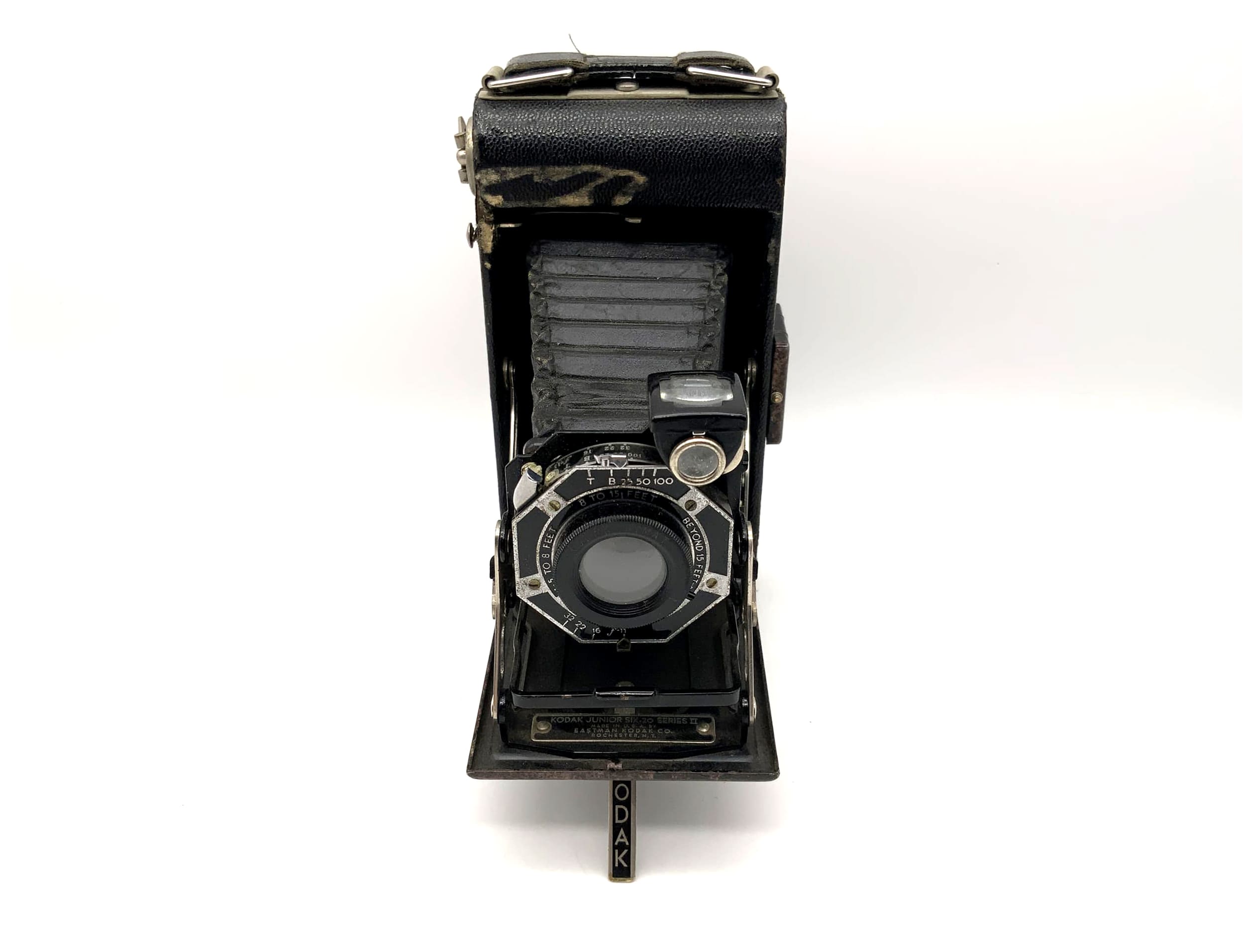 Kodak No. 0 folding camera with Kodak Bimat