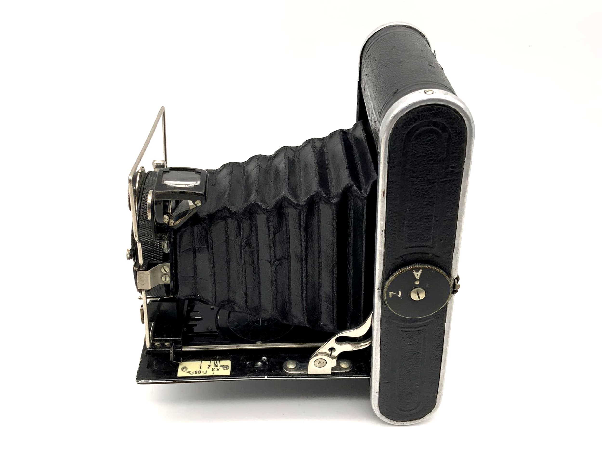 GA Kraus Rollette folding camera with Rollar Anastigmat 1:4.5 f=9cm Compur