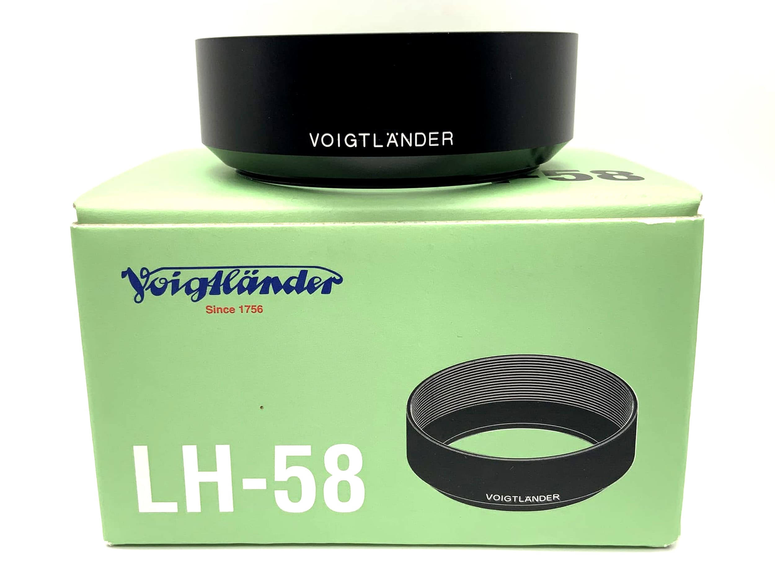 Voigtländer LH-58 lens hood in original packaging
