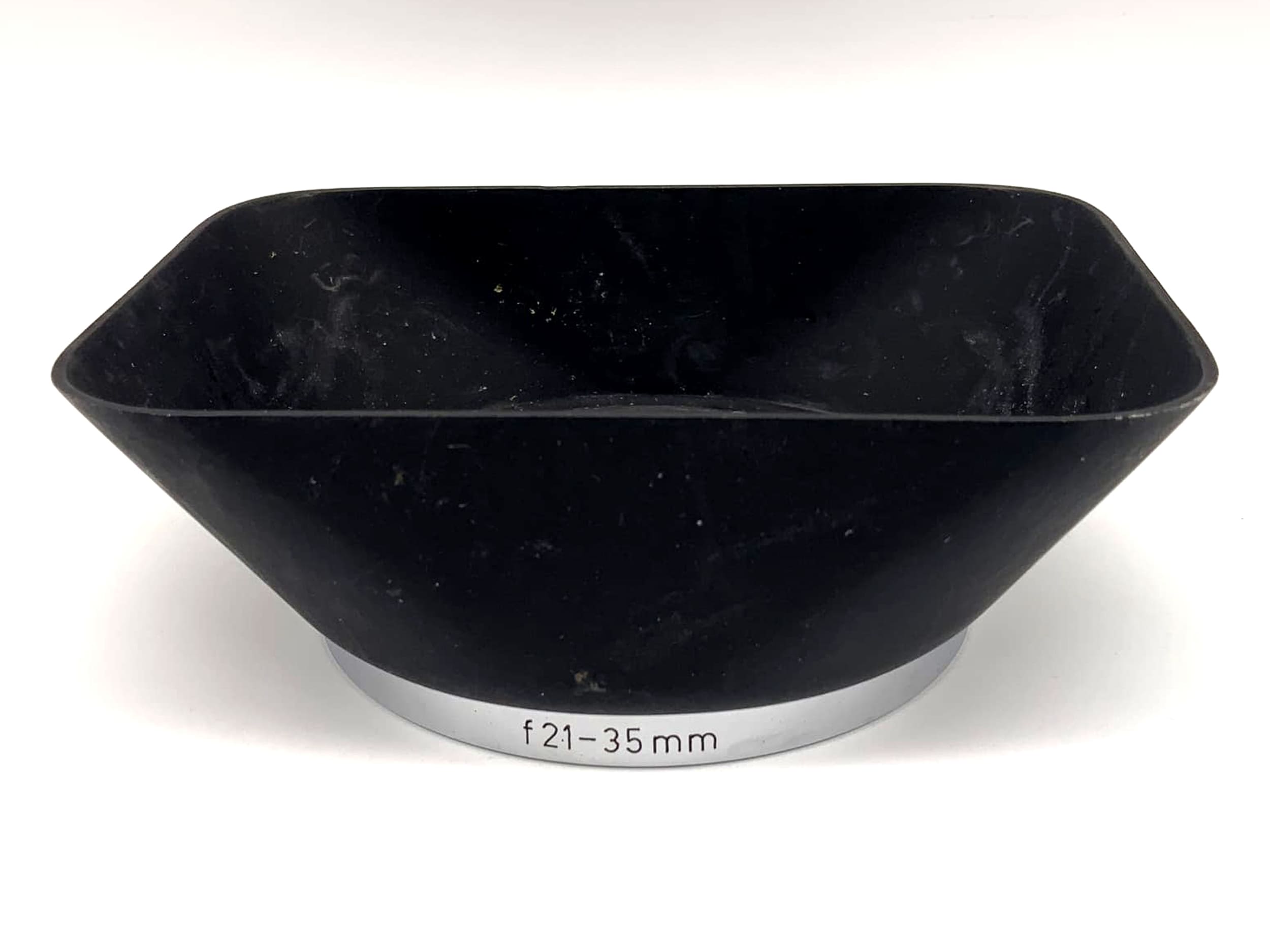 Pare-soleil Zeiss Ikon B56 f 21-35 mm, en métal noir, pour objectif Contarex