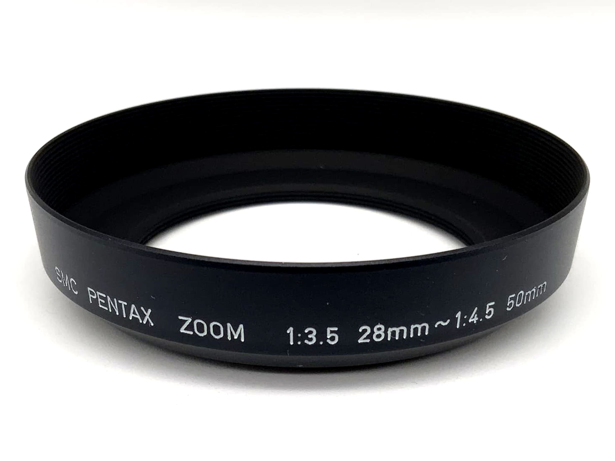 Asahi Pentax 28mm F3.5 50mm F4.5 lens hood