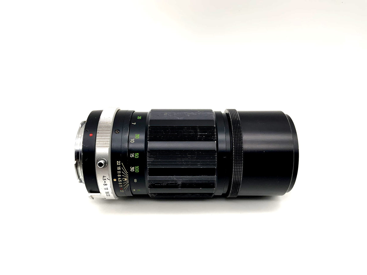 Objectif Minolta 200 mm 1:4.5 MC Tele Rokkor-PE pour appareil photo (Minolta MD)