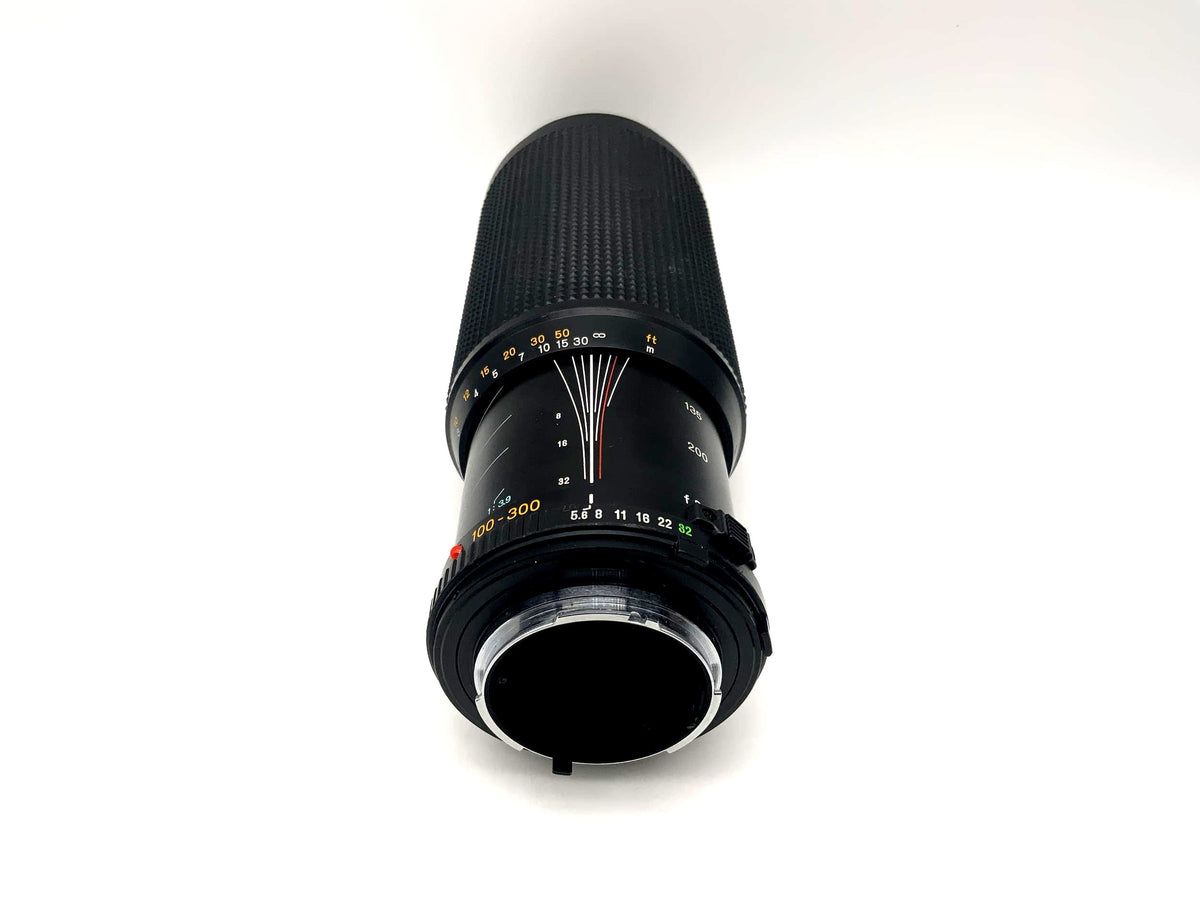 Objectif macro zoom Minolta 100-300 mm 1:5.6 MD (Minolta MD)