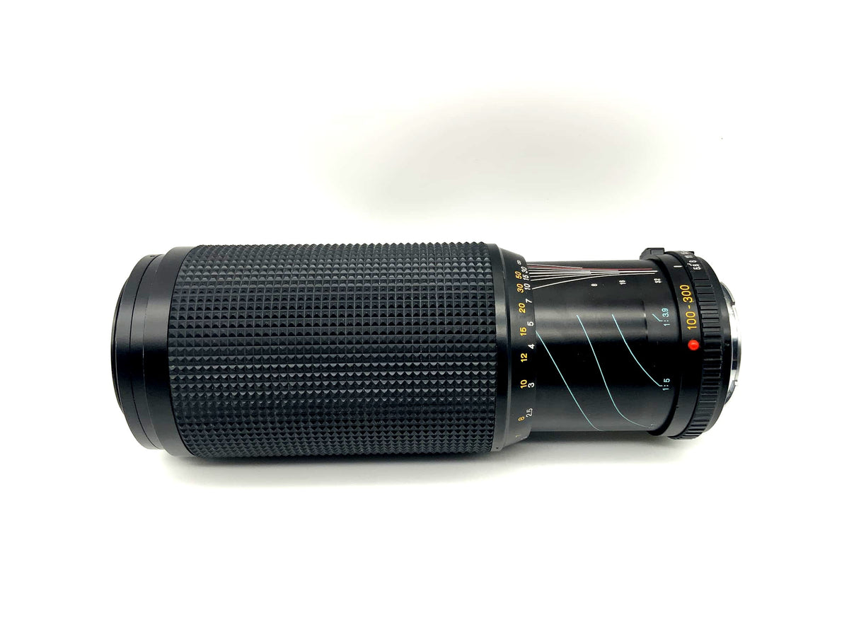 Objectif macro zoom Minolta 100-300 mm 1:5.6 MD (Minolta MD)