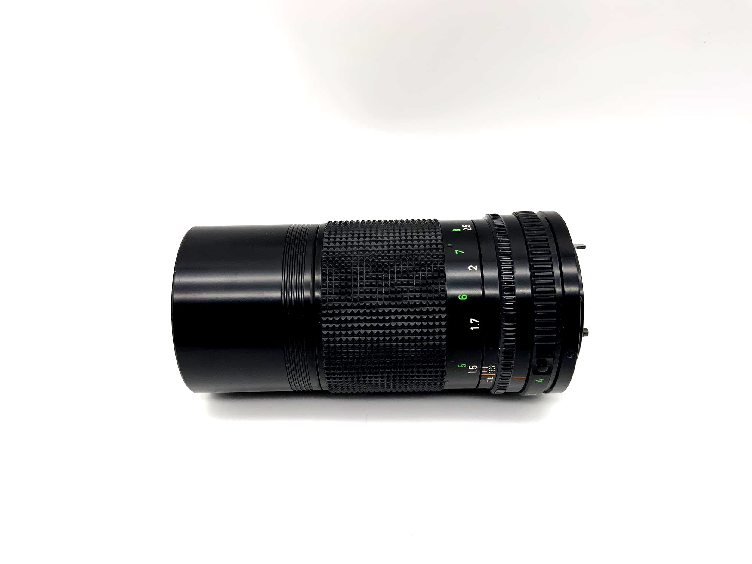 Objectif Canon 200 mm f/1:4 pour appareil photo (Canon FD)