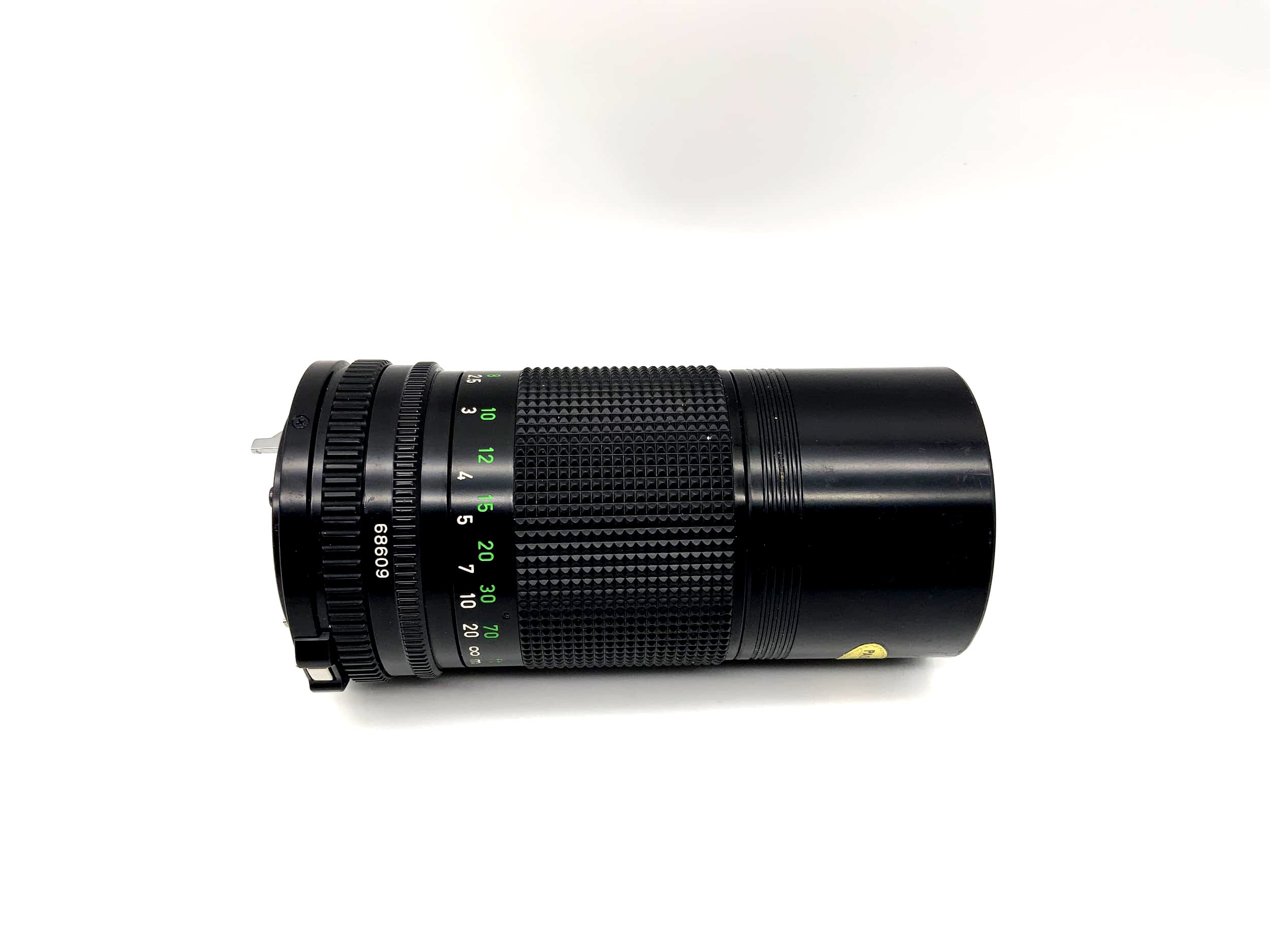 Objectif Canon 200 mm f/1:4 pour appareil photo (Canon FD)
