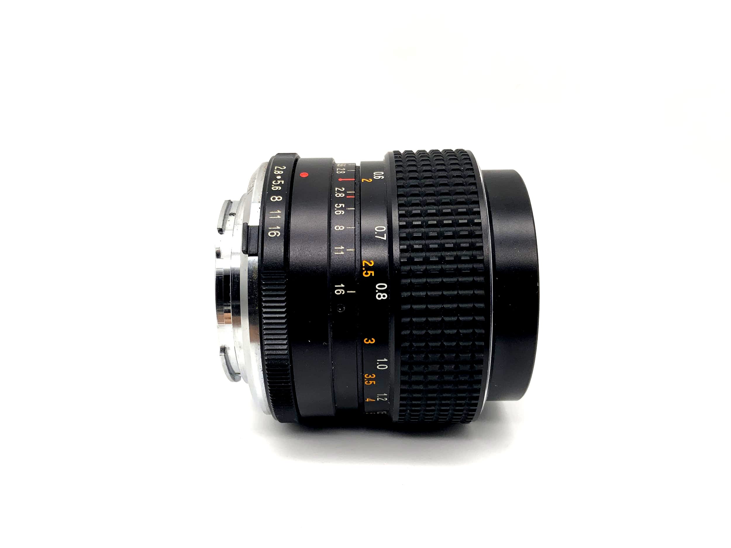 Tokina 35mm 1:2.8 Lens Wide-Auto RMC Camera Lens (Minolta MD)