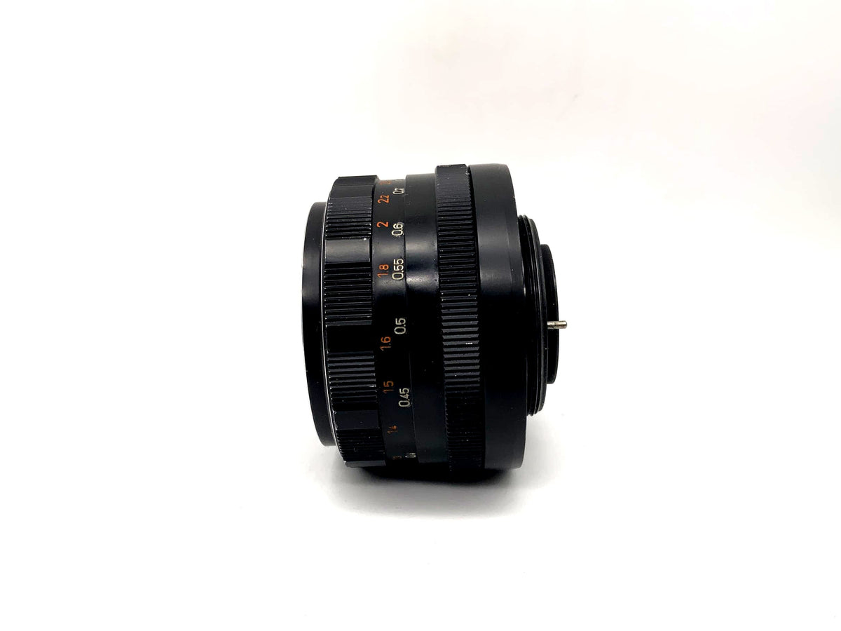 Objectif Pentacon 50 mm 1:1.8 automatique, également connu sous le nom d'objectif Meyer Optik Oreston (M42)