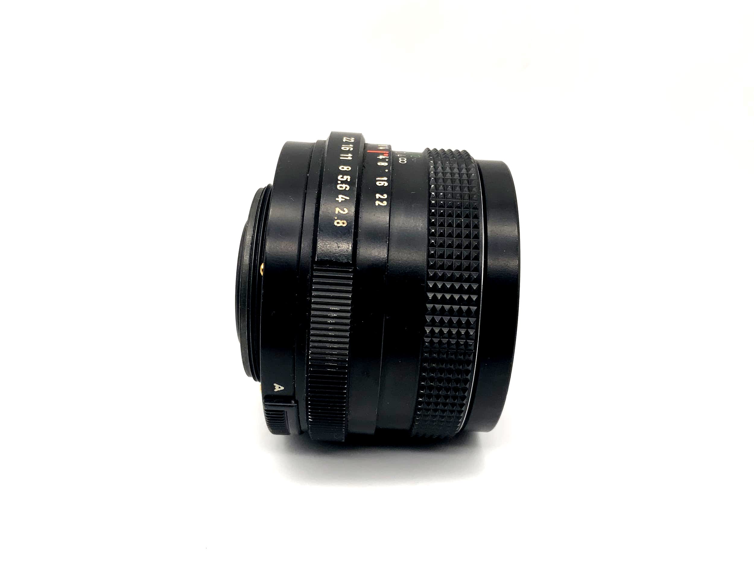 Objectif Pentacon 29 mm 1:2.8 à traitement multicouche électrique (M42)