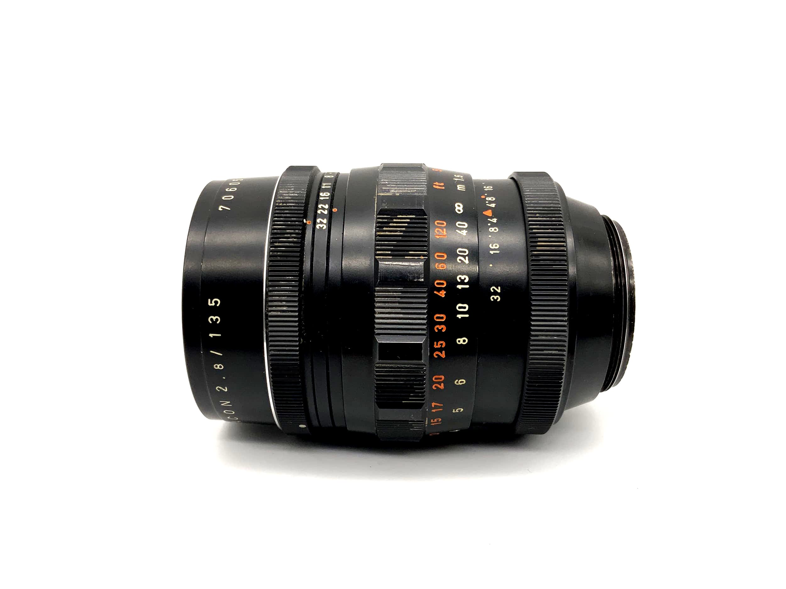 Pentacon 135mm 1:2.8 Lens 15 Blades Camera Lens (M42)