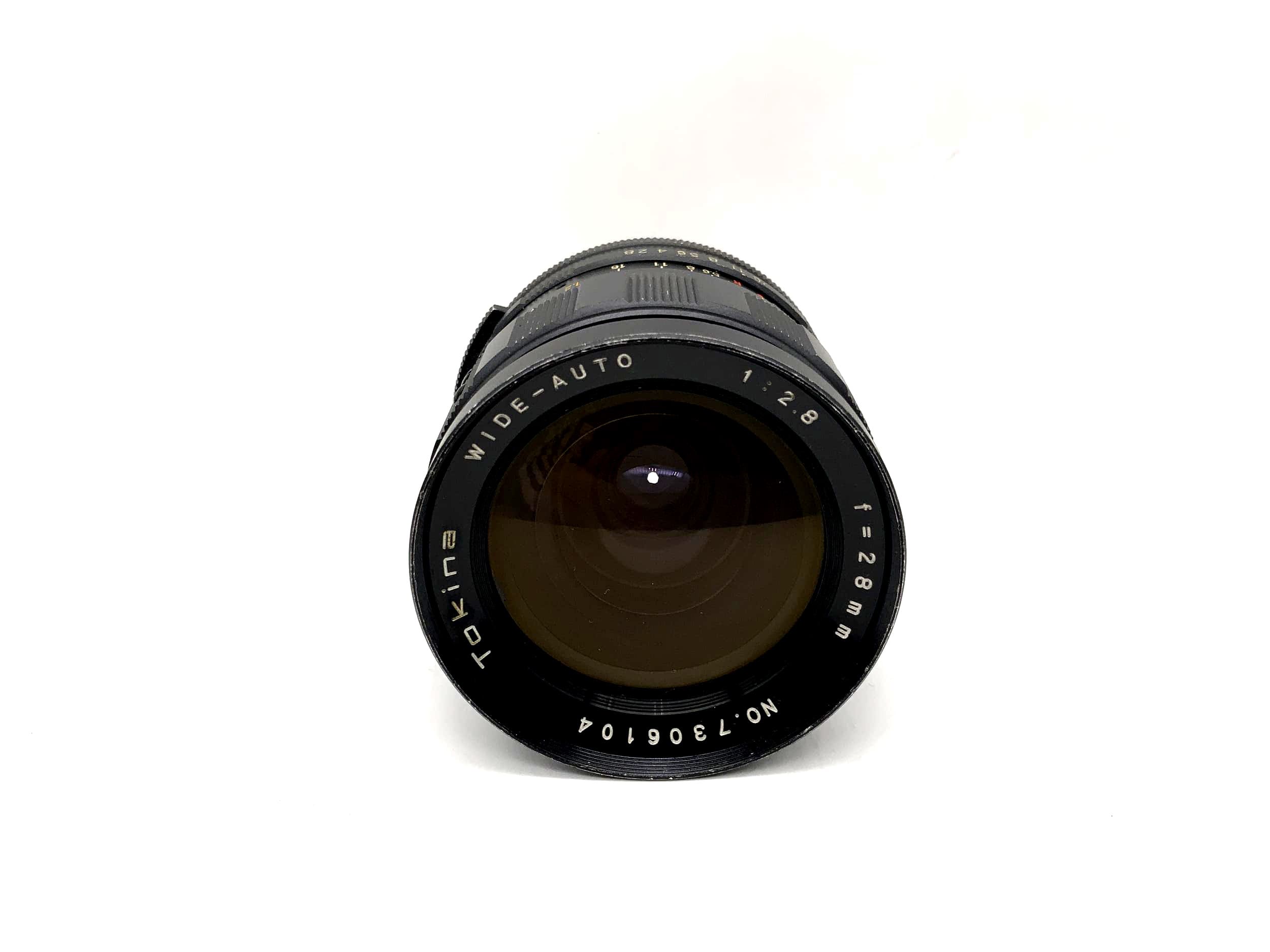 Objectif Tokina 28 mm 1:2.8 grand angle automatique (M42)