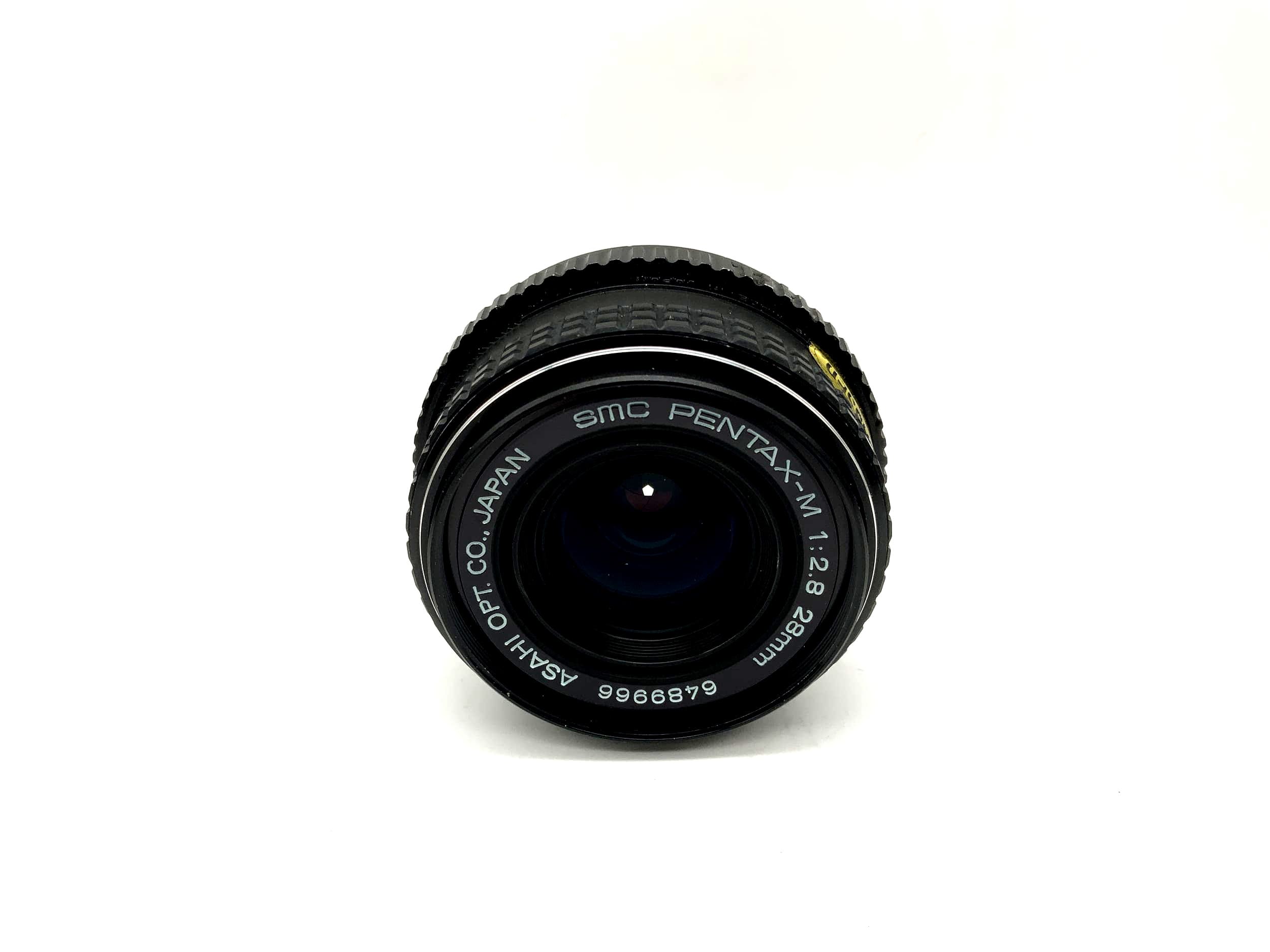 Objectif Asahi Pentax 28 mm 1:2.8 SMC pour appareil photo Pentax-M (Pentax K)