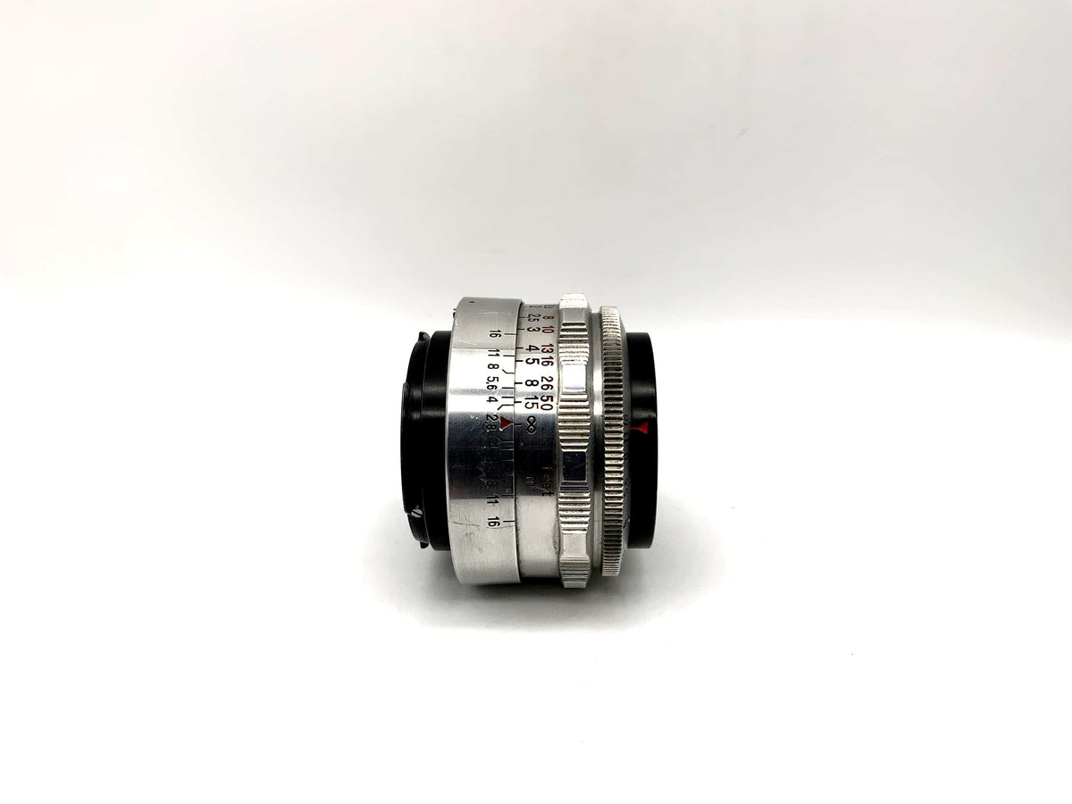 Carl Zeiss 50mm 1:2.8 Lens Tessar 12 Blades red T Camera Lens (Exa)