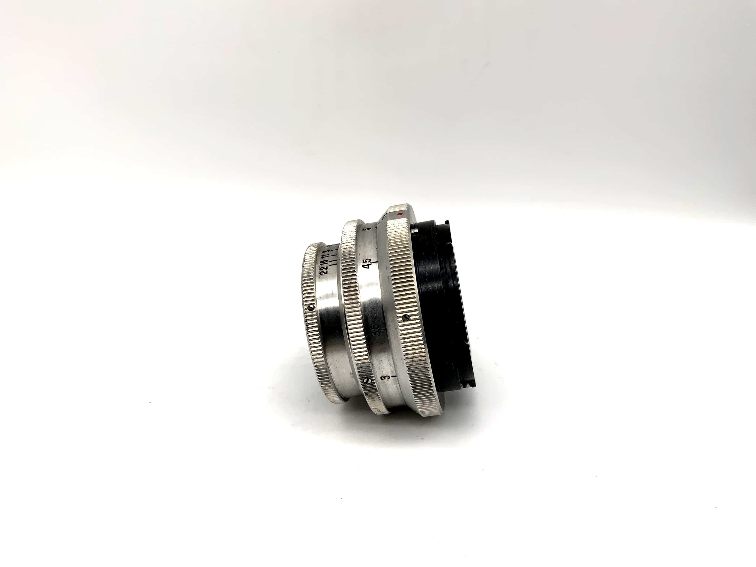 Carl Zeiss 50mm 1:3.5 Lens Tessar 14 Blades red T Camera Lens (Exa)