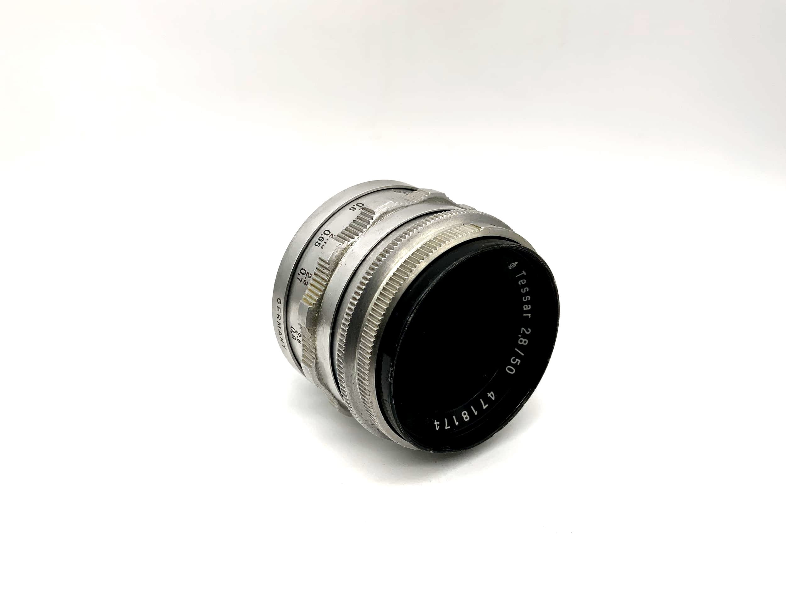 Carl Zeiss 50mm 1:2.8 Lens Q1 compact Tessar 12 Blades Camera Lens (M42)