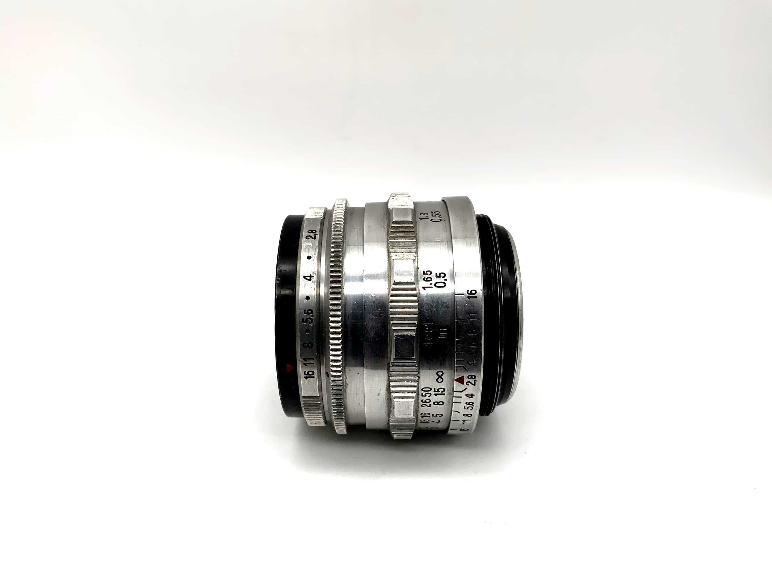 Carl Zeiss 50mm 1:2.8 Lens Q1 compact Tessar 12 Blades Camera Lens (M42)