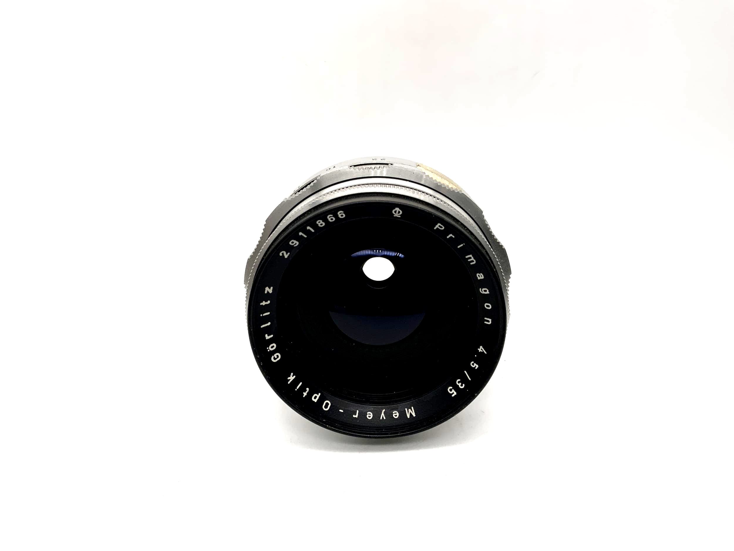 Objectif Meyer Optik Görlitz 35 mm 1:4,5 Objectif d'appareil photo Primagon (Exa)