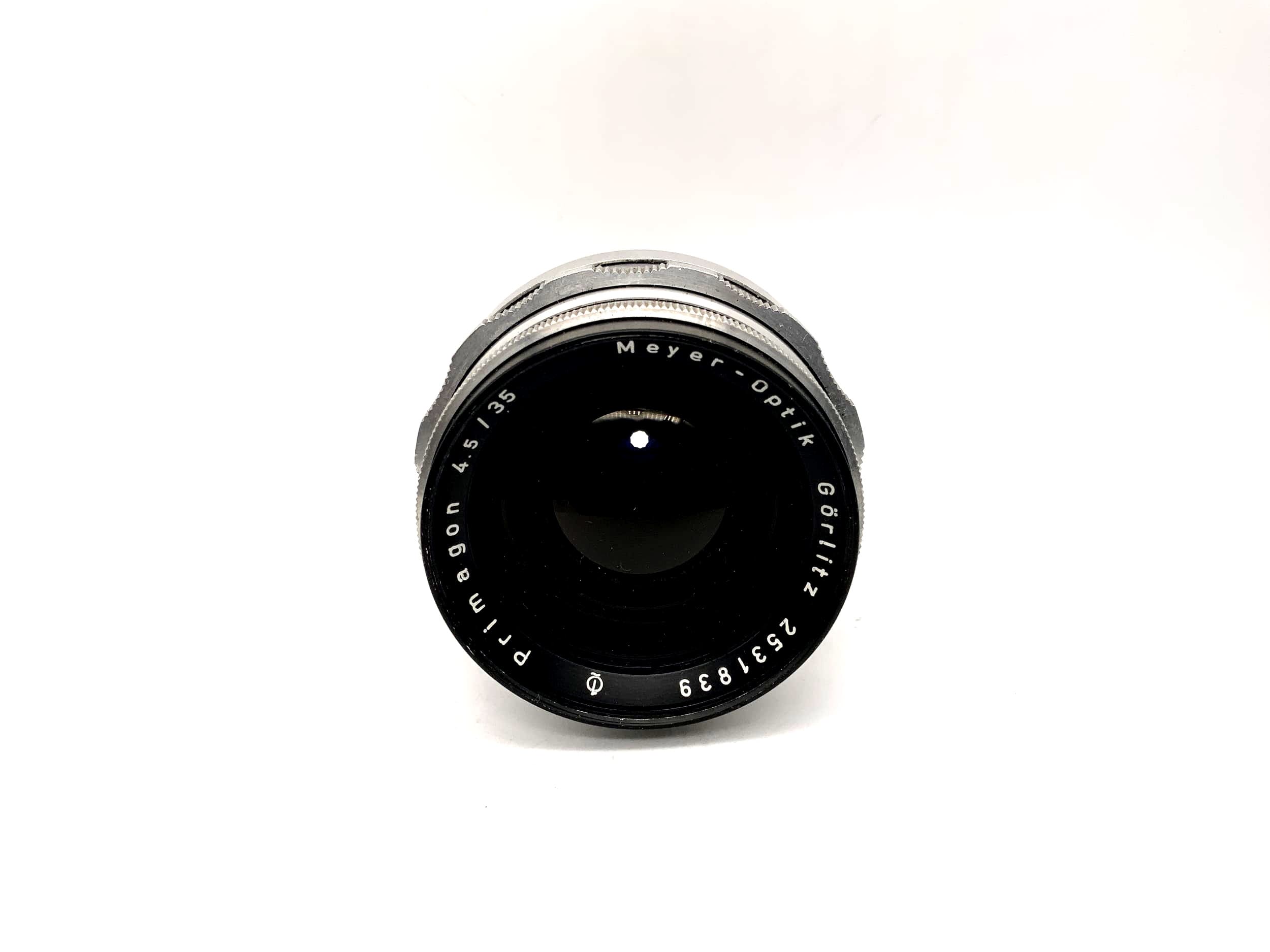 Objectif Meyer Optik Görlitz 35 mm 1:4,5 Objectif d'appareil photo Primagon (Praktina)