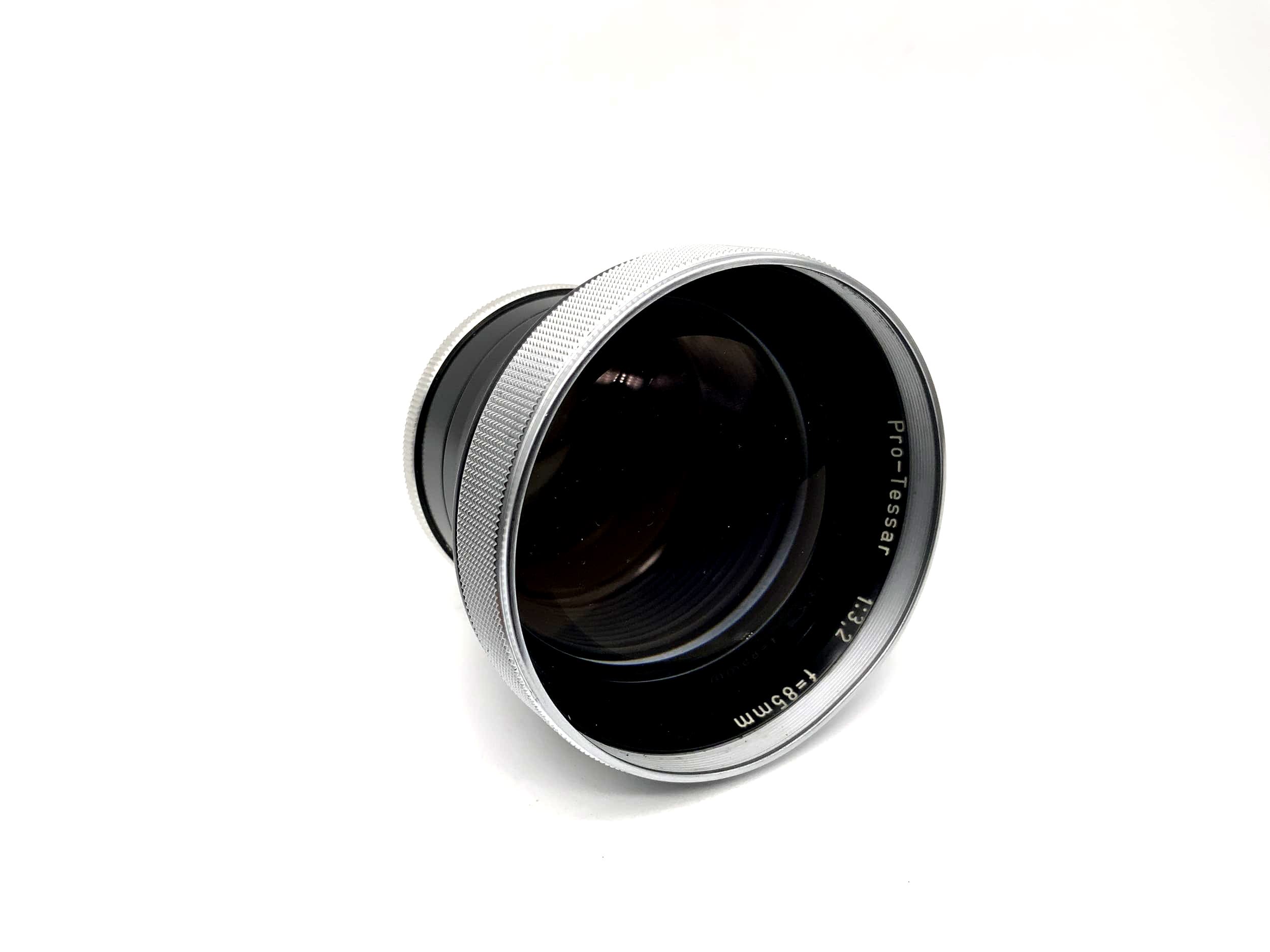 Objectif Carl Zeiss 85 mm 1:3.2 Pro Tessar pour appareil photo Contaflex (DKL)