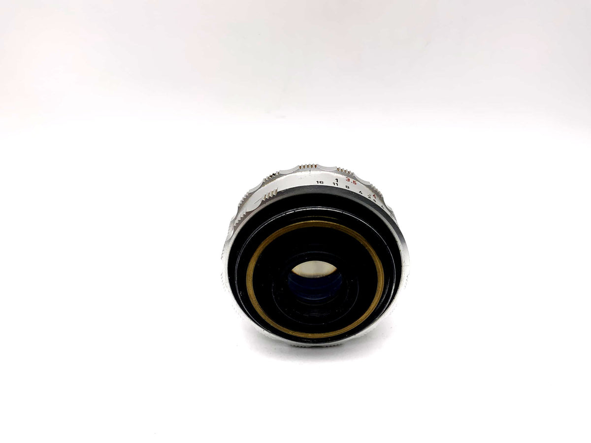Objectif Steinheil Munich 50mm 1:2.8 Bokeh -E- Objectif Cassarit (M39 pour Paxette)