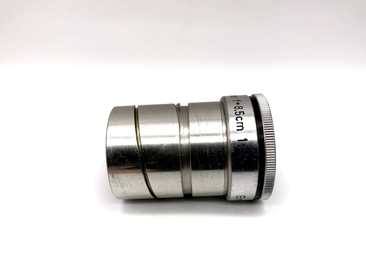 Objectif de projecteur Leitz 8,5 cm 1:2,5, objectif d'appareil photo Hektor (engrenage à vis sans fin)
