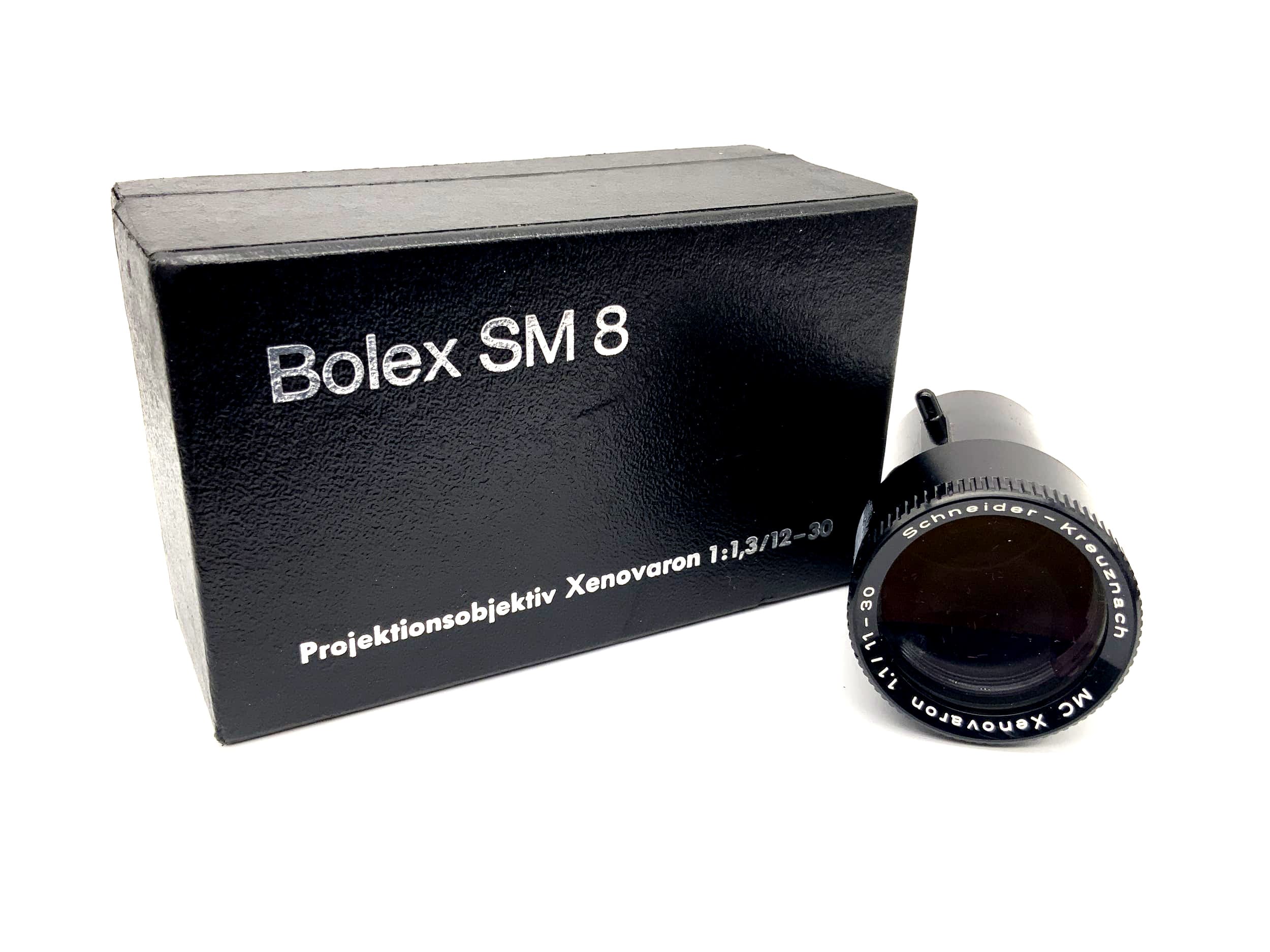 Objectif de projecteur Schneider Kreuznach 11-30mm 1:1.1 MC Xenovaron (pour Bolex SM8)