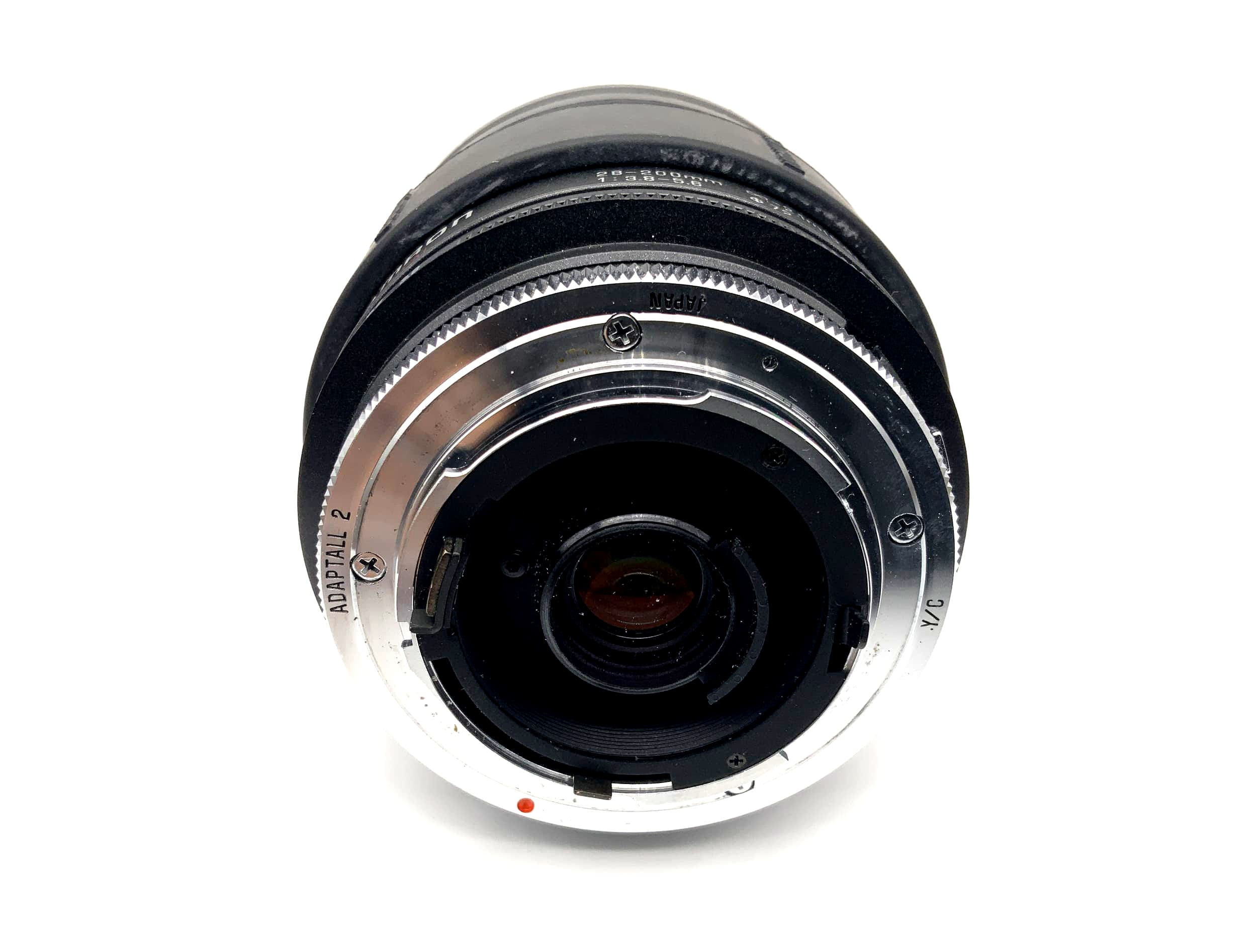 Objectif Tamron 28-200mm 1:3.8-5.6 Adaptall-2 Asspherical Lens (Yashica/Contax)