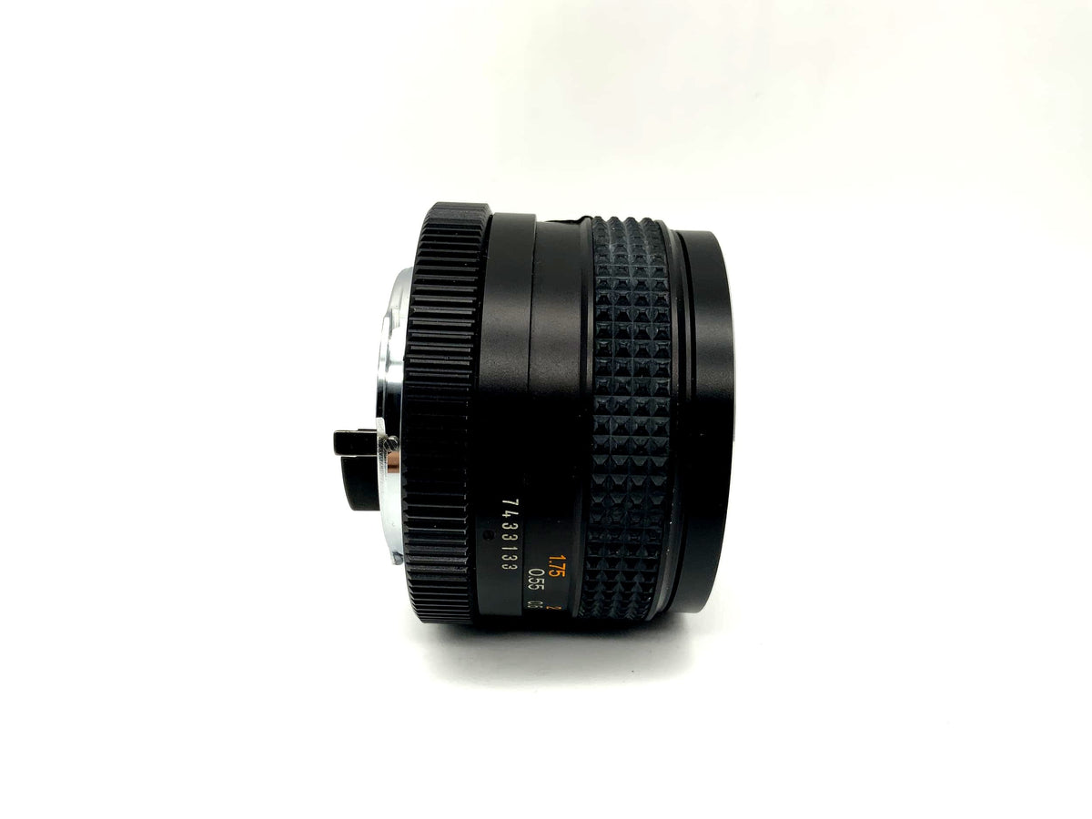 Objectif Konica 50 mm 1:1.7 pour appareil photo Hexanon AR (Konica AR)