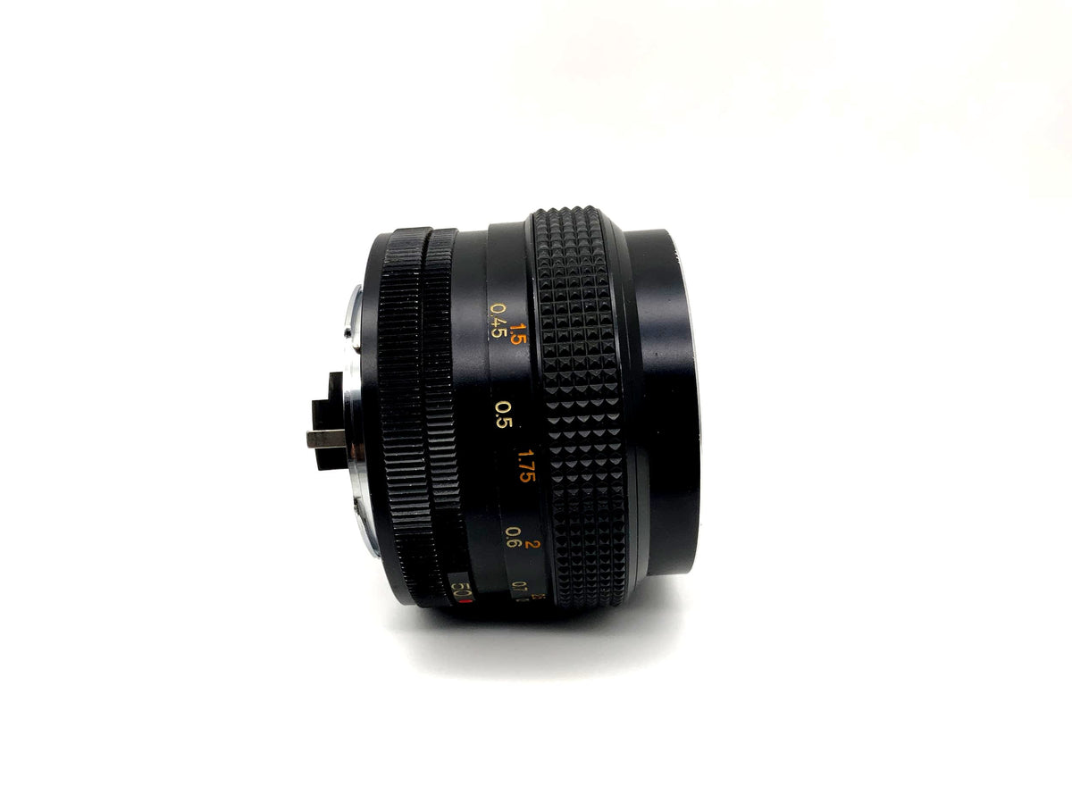 Objectif Konica 50 mm 1:1.7 pour appareil photo Hexanon AR (Konica AR)