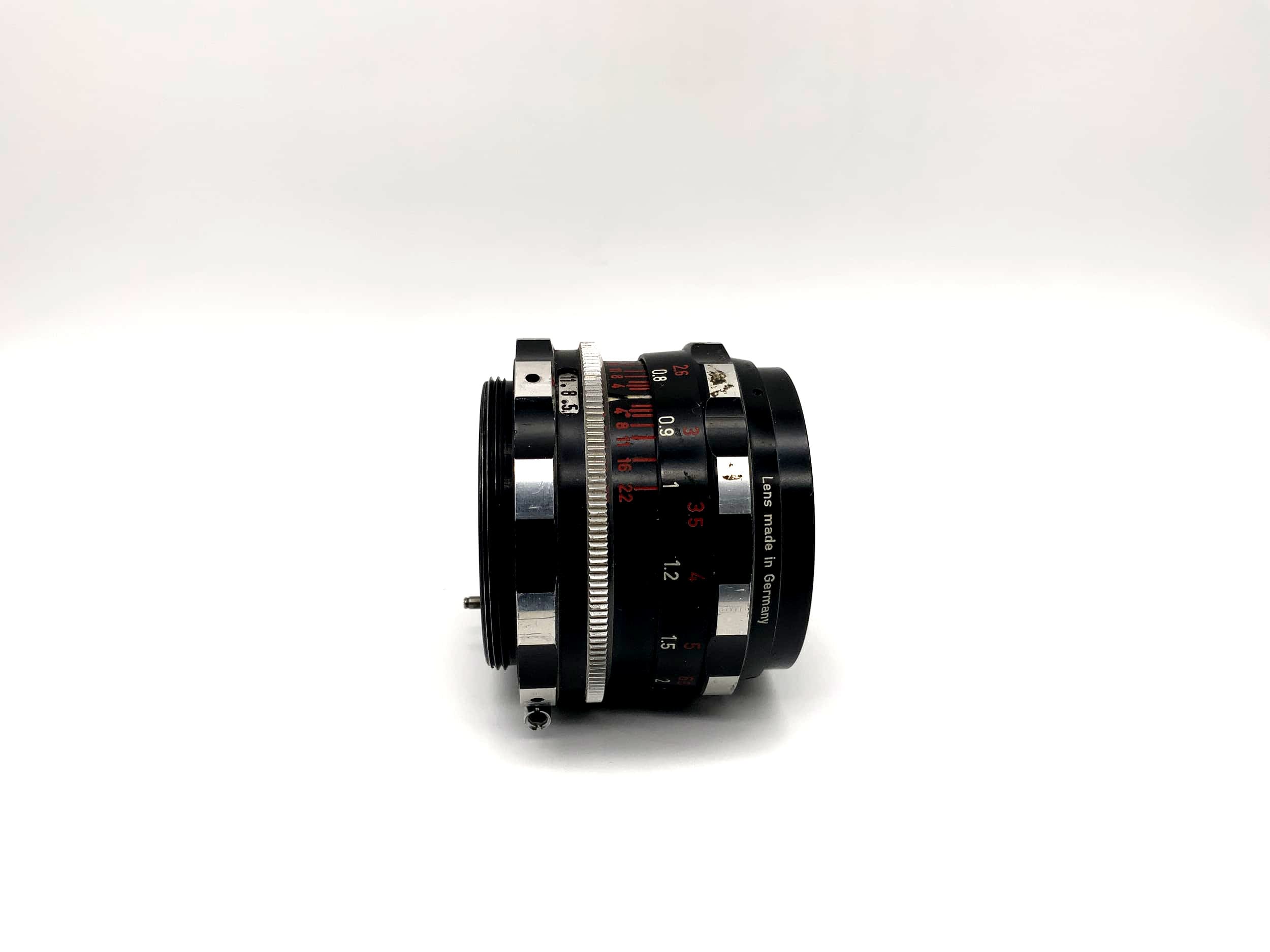 Steinheil 50mm 1:2.8 Lens Auto-Cassaron Zebra Camera Lens (M42)