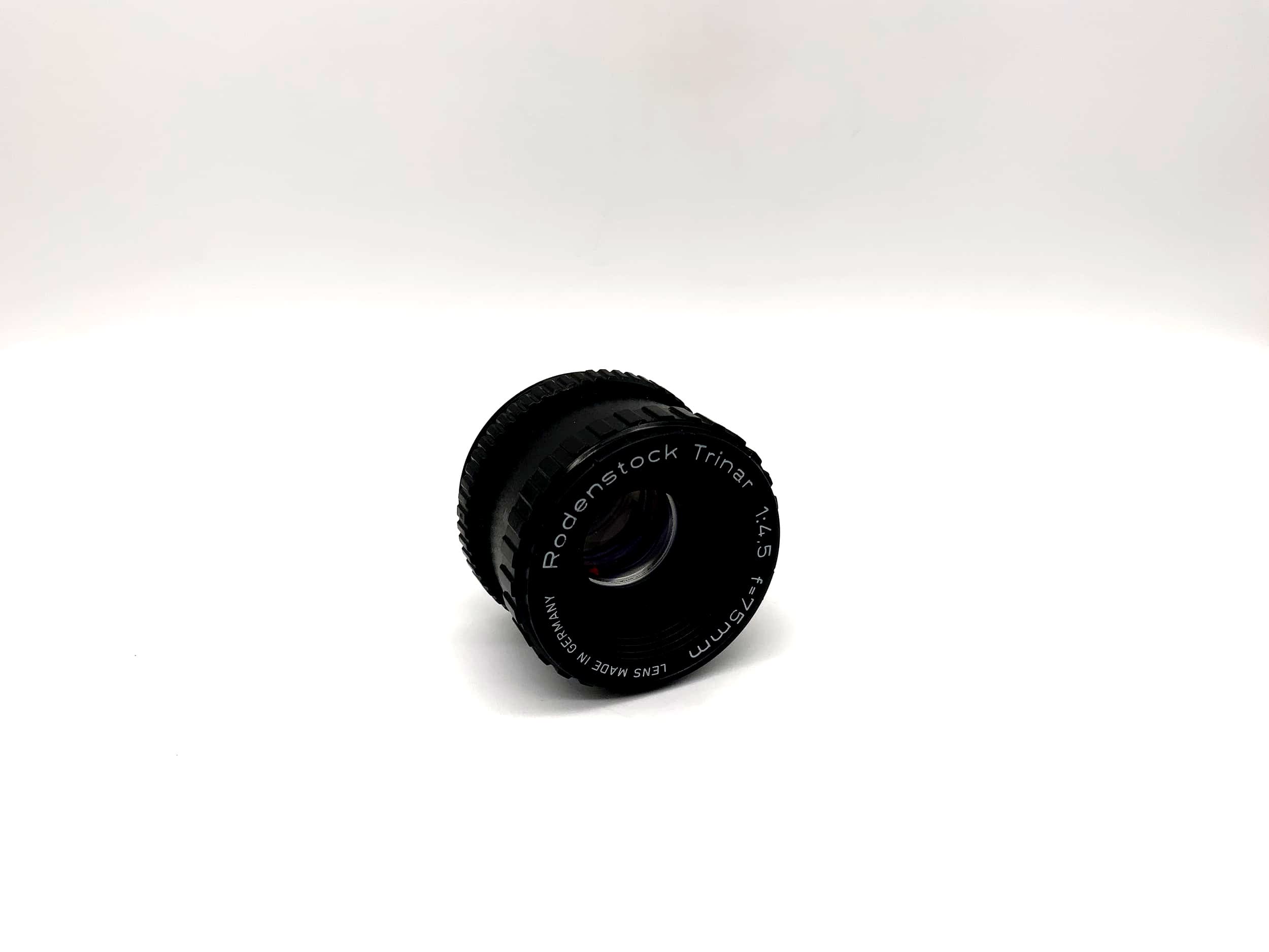 Objectif d'agrandissement Rodenstock 75 mm 1:4,5 Objectif d'agrandissement Trinar (M39)