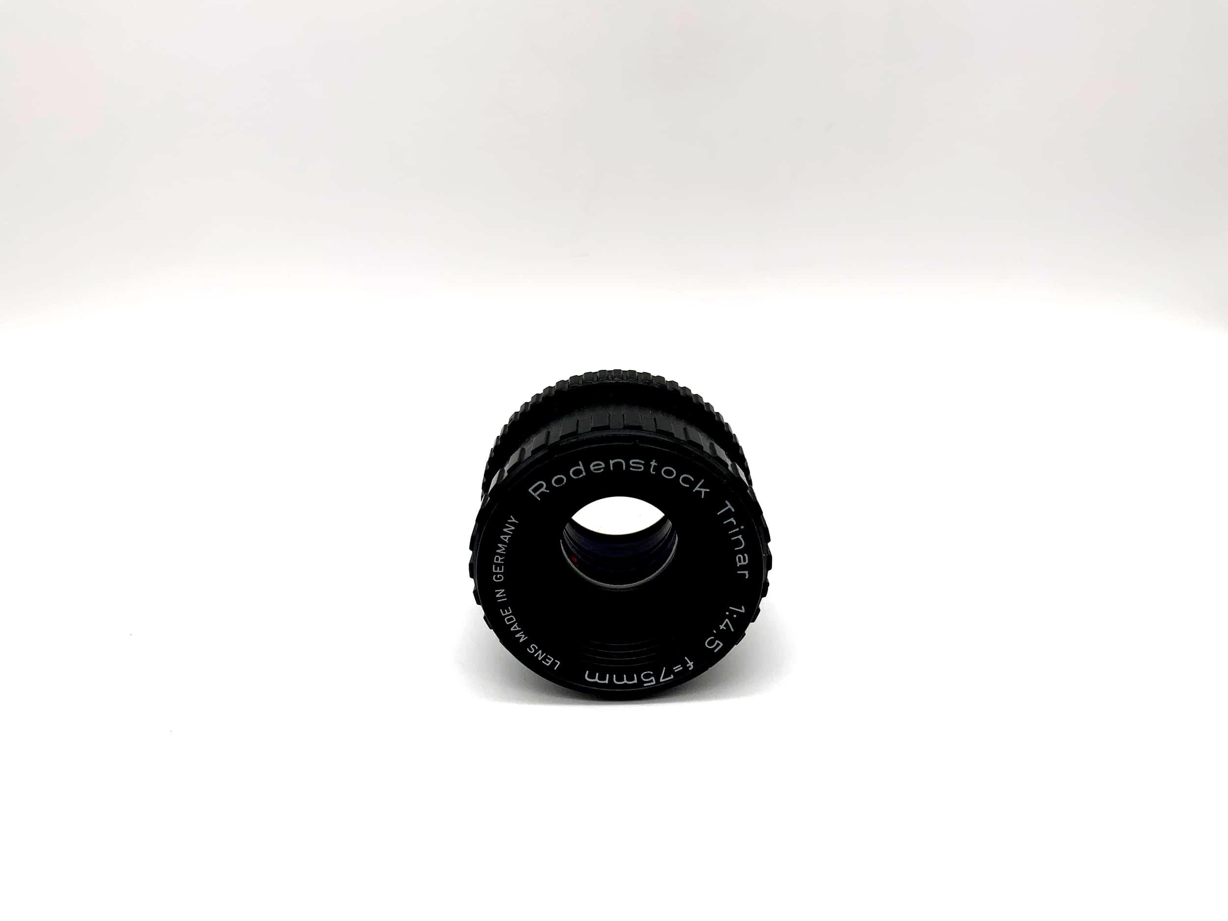 Objectif d'agrandissement Rodenstock 75 mm 1:4,5 Objectif d'agrandissement Trinar (M39)