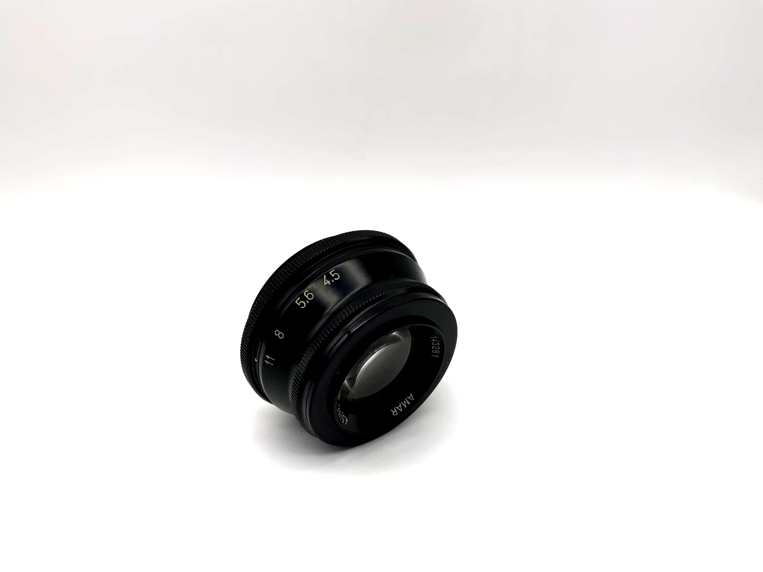 Amar 105mm 1:4.5 Enlarger Lens PZO red P Enlarger Lens Camera Lens (M42)