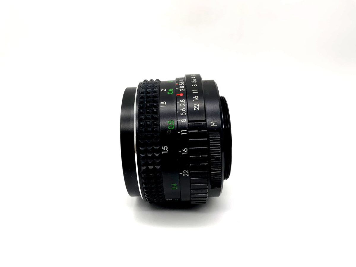 Objectif Revue 28 mm 1:2.8 pour appareil photo Revuenon (M42)