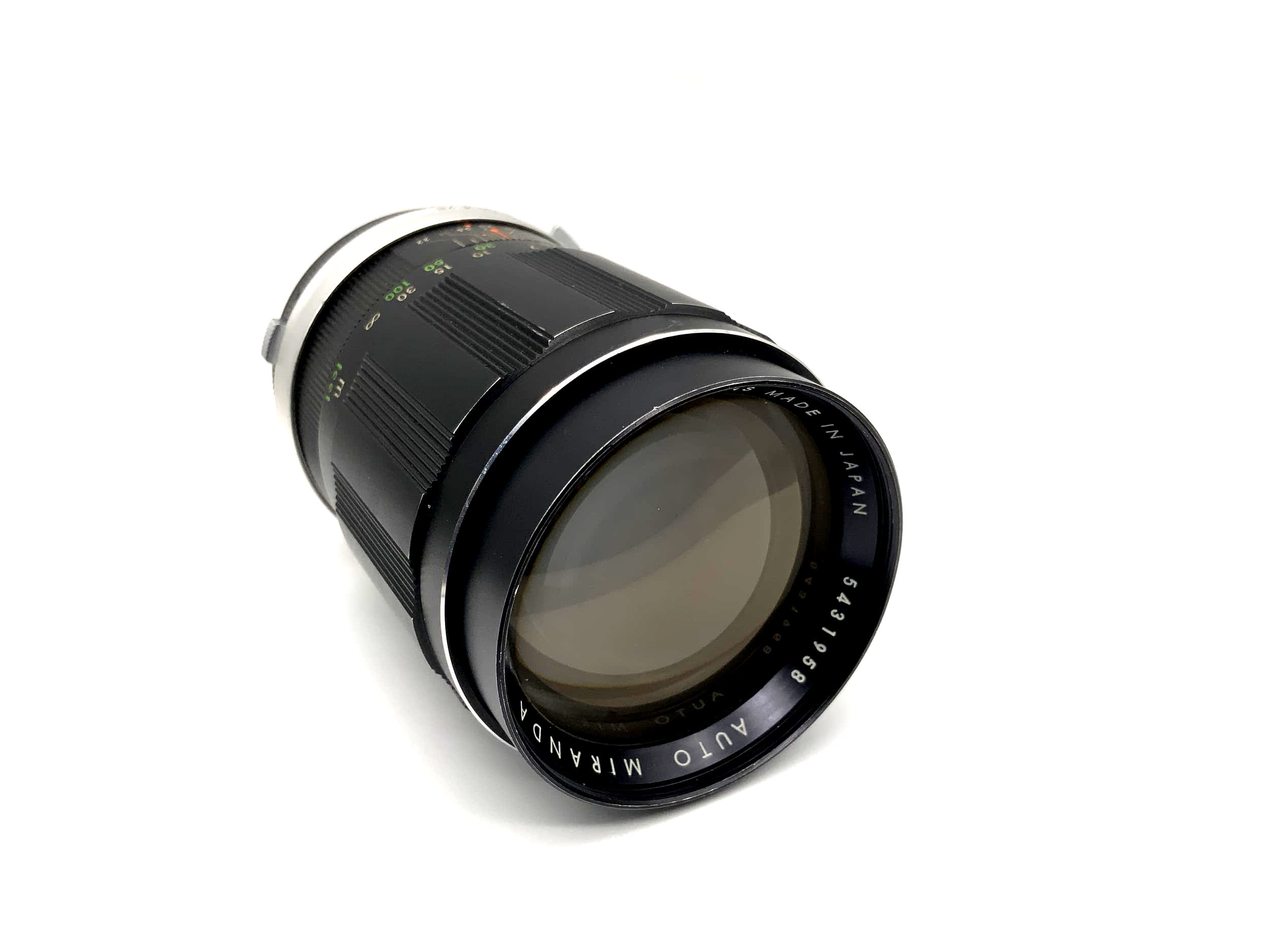 Objectif Miranda 135 mm 1:2.8 pour appareil photo automatique (monture Miranda)