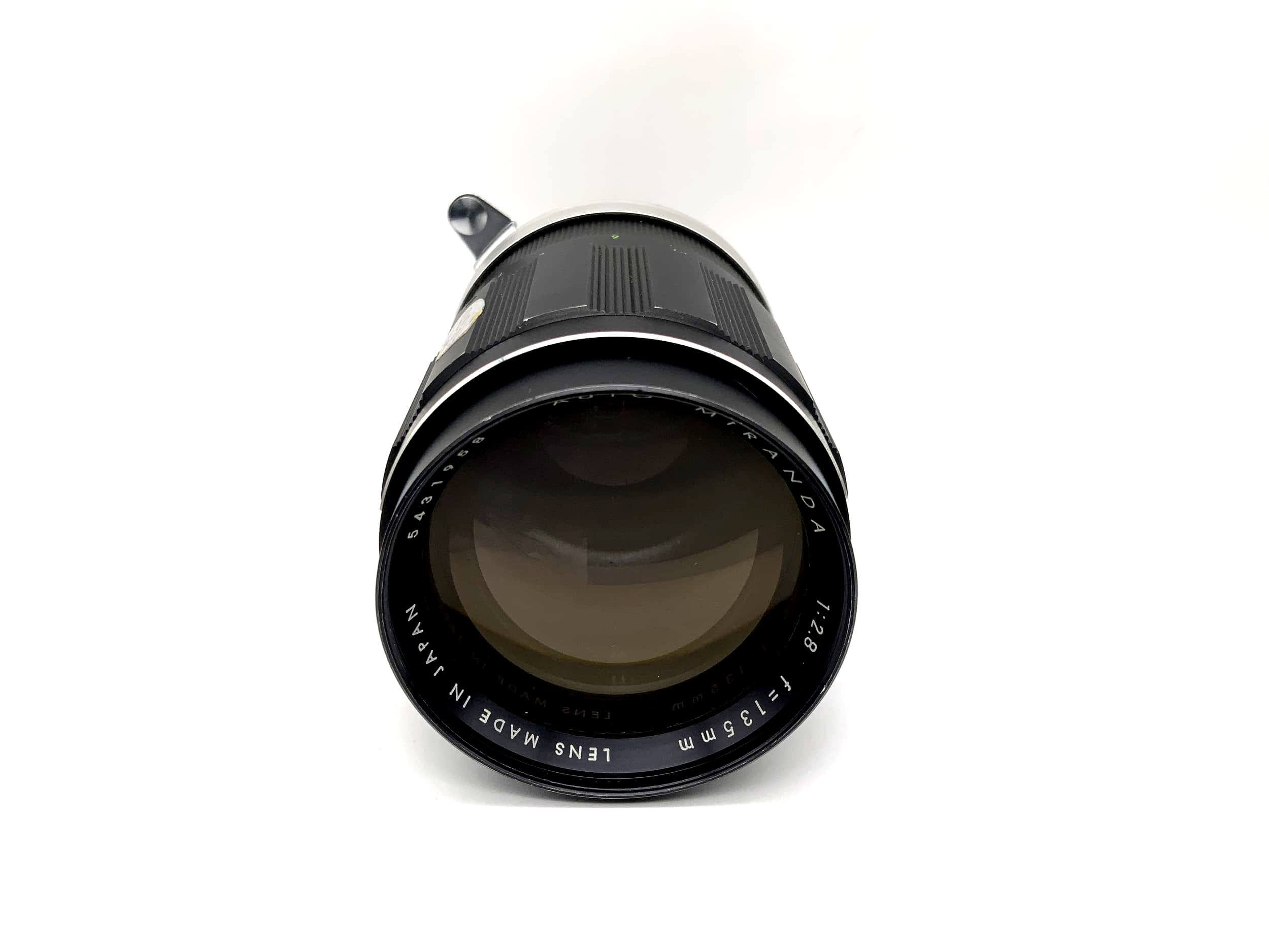 Objectif Miranda 135 mm 1:2.8 pour appareil photo automatique (monture Miranda)