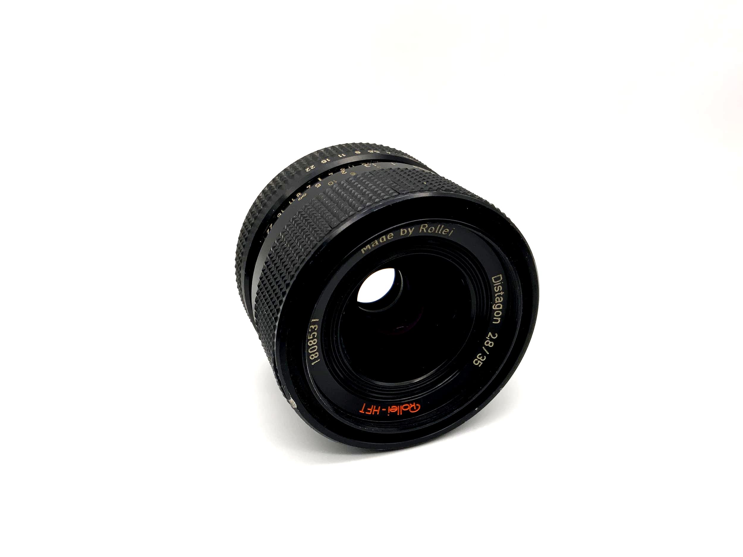 Rollei 35mm 1:2.8 lens Rollei-HFT Distagon camera lens (Rollei QBM)