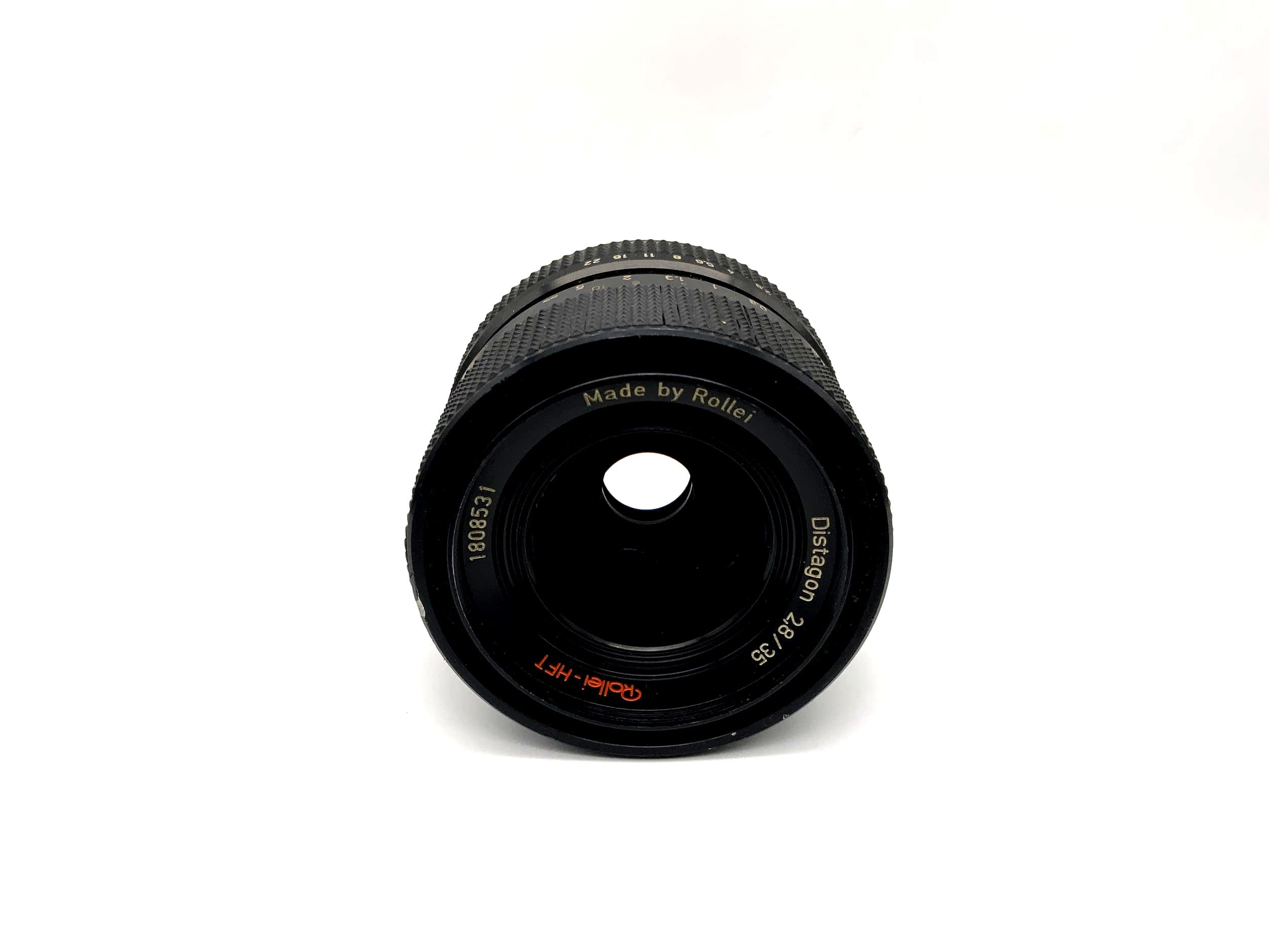 Rollei 35mm 1:2.8 lens Rollei-HFT Distagon camera lens (Rollei QBM)