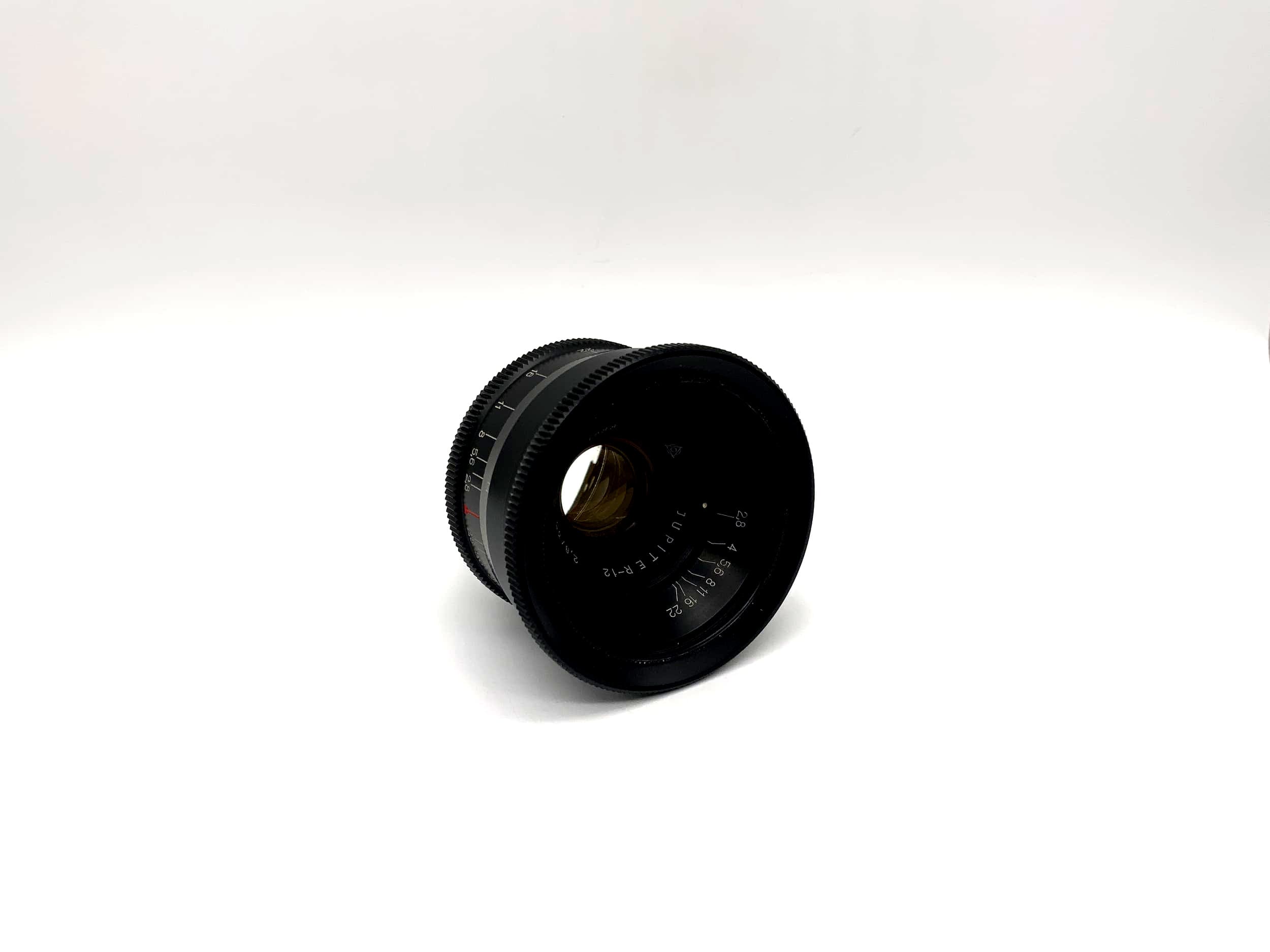 Objectif télémétrique KMZ 35 mm 1:2.8 pour appareil photo Leica Jupiter-12 (M39)