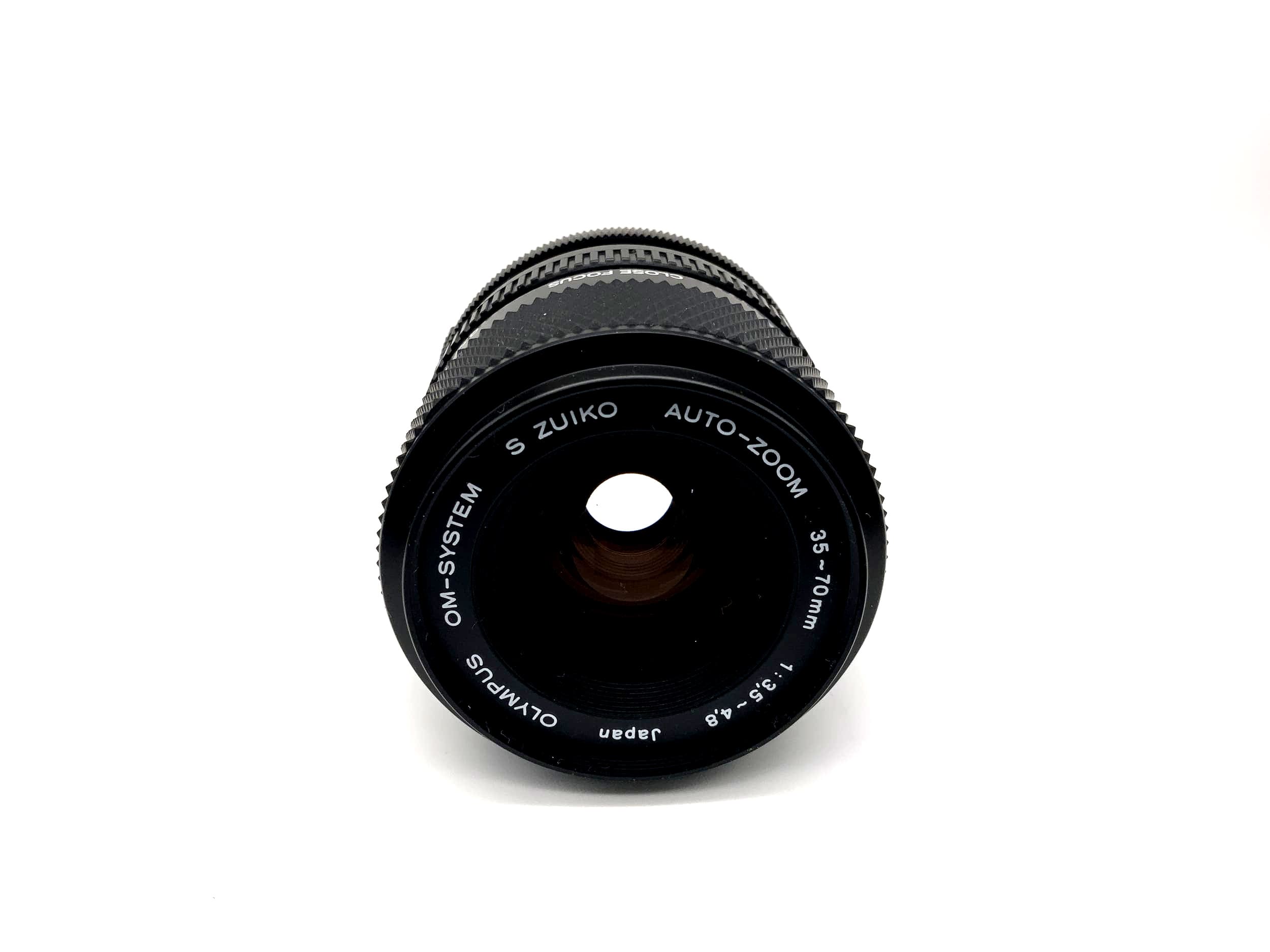 Objectif Olympus 35-70 mm 1:3,5-4,8, système OM, zoom automatique S Zuiko (Olympus OM)
