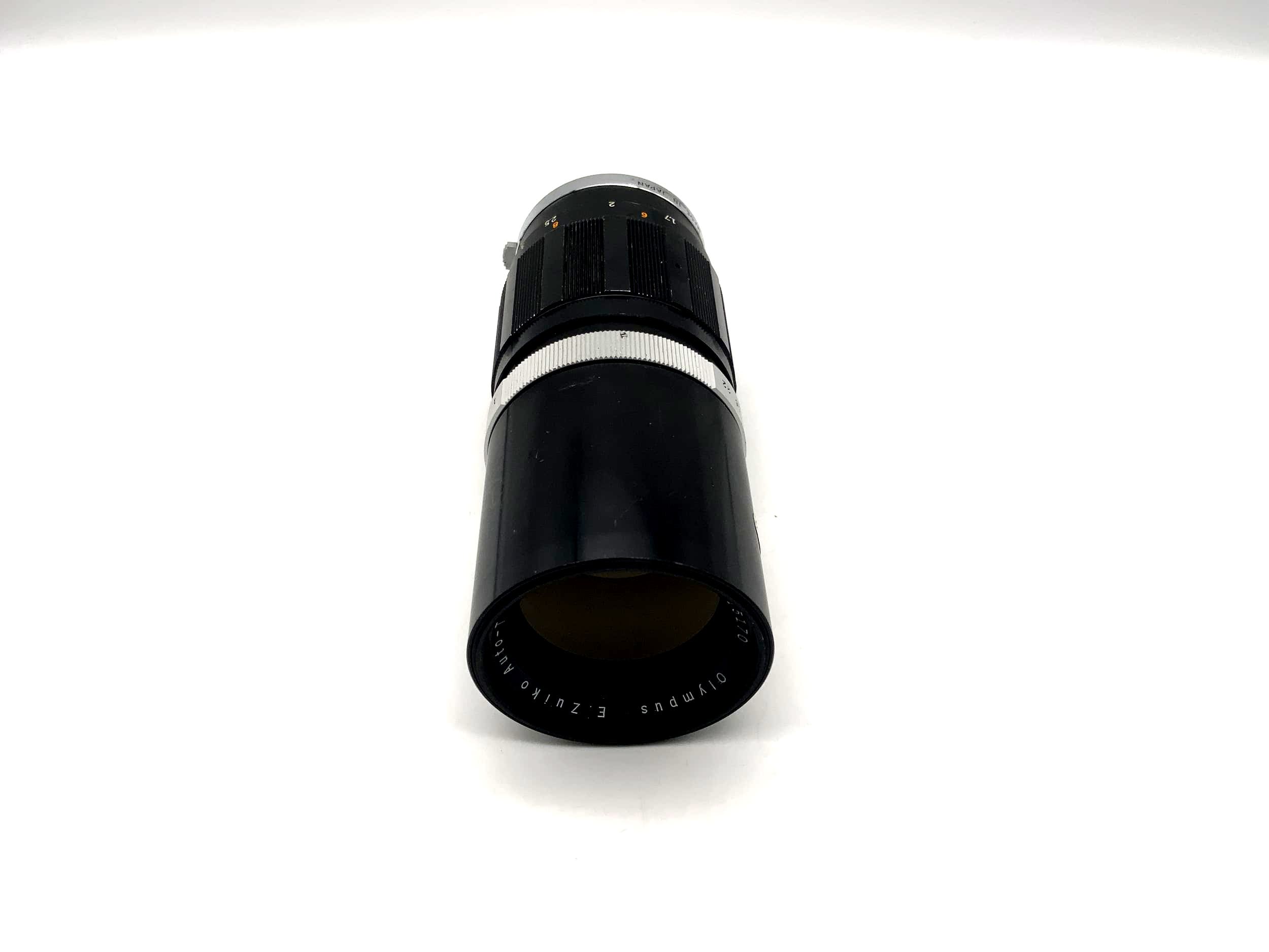 Objectif Olympus 150 mm 1:4 Objectif d'appareil photo E.Zuiko Auto-T (Olympus OM)