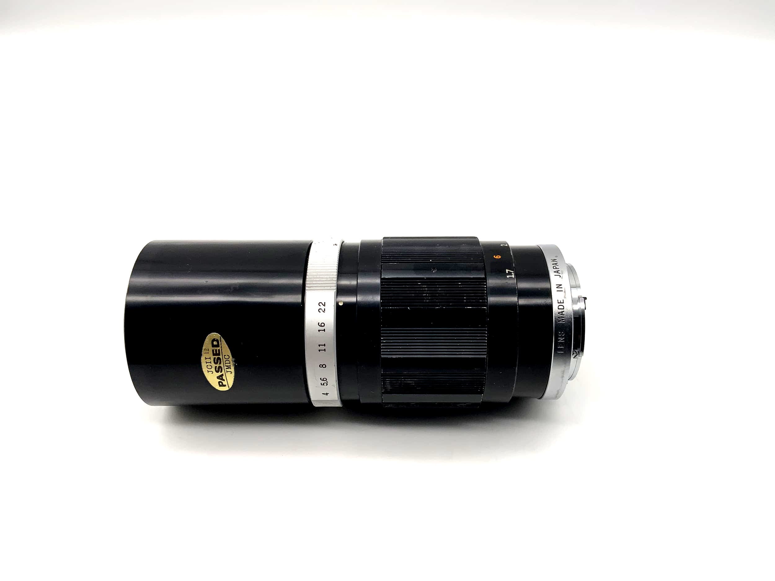 Objectif Olympus 150 mm 1:4 Objectif d'appareil photo E.Zuiko Auto-T (Olympus OM)