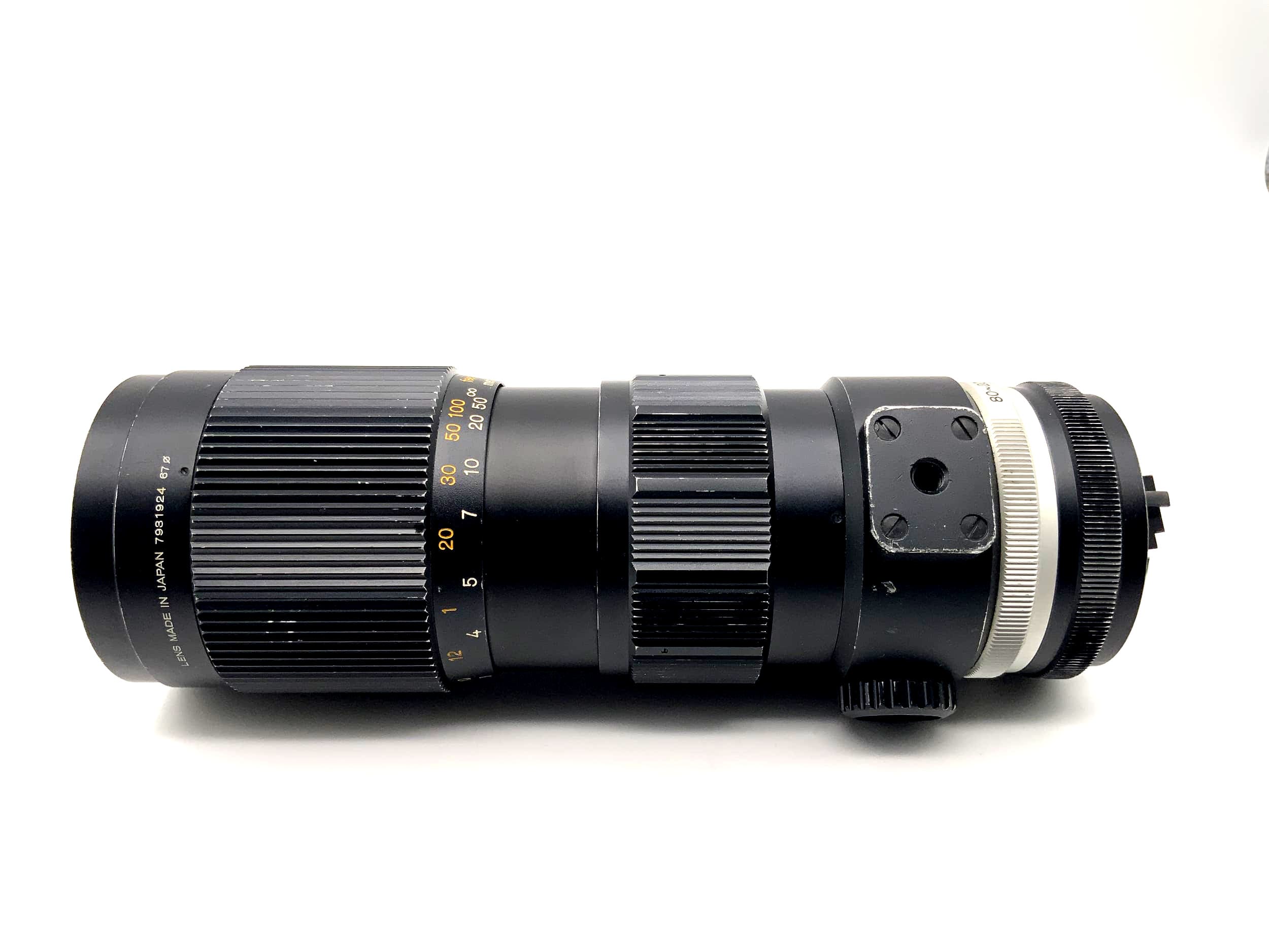 Objectif Konica 80-200mm 1:3.5 Zoom Hexanon AR pour appareil photo (Konica AR)