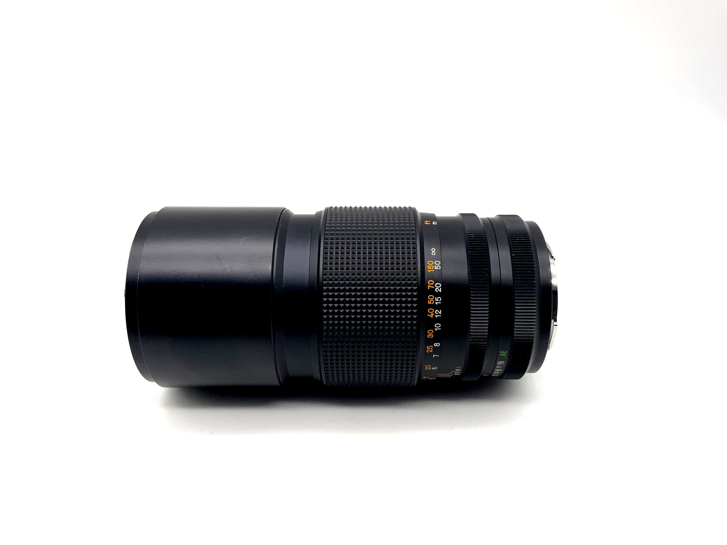 Objectif Konica 200 mm 1:3.5 Hexanon AR pour appareil photo (Konica AR)