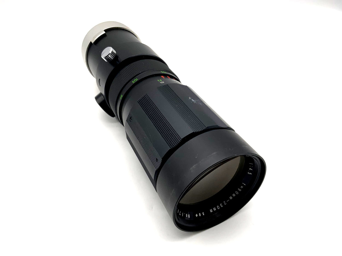 Objectif Soligor 90-230mm 1:4.5 à zoom automatique (Konica AR)
