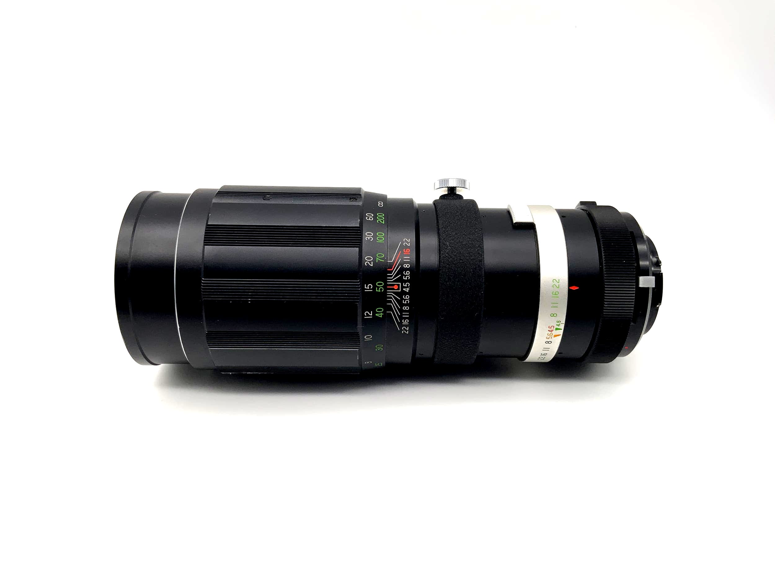 Objectif téléobjectif Soligor 250 mm 1:4,5 pour appareil photo automatique (Minolta MD)