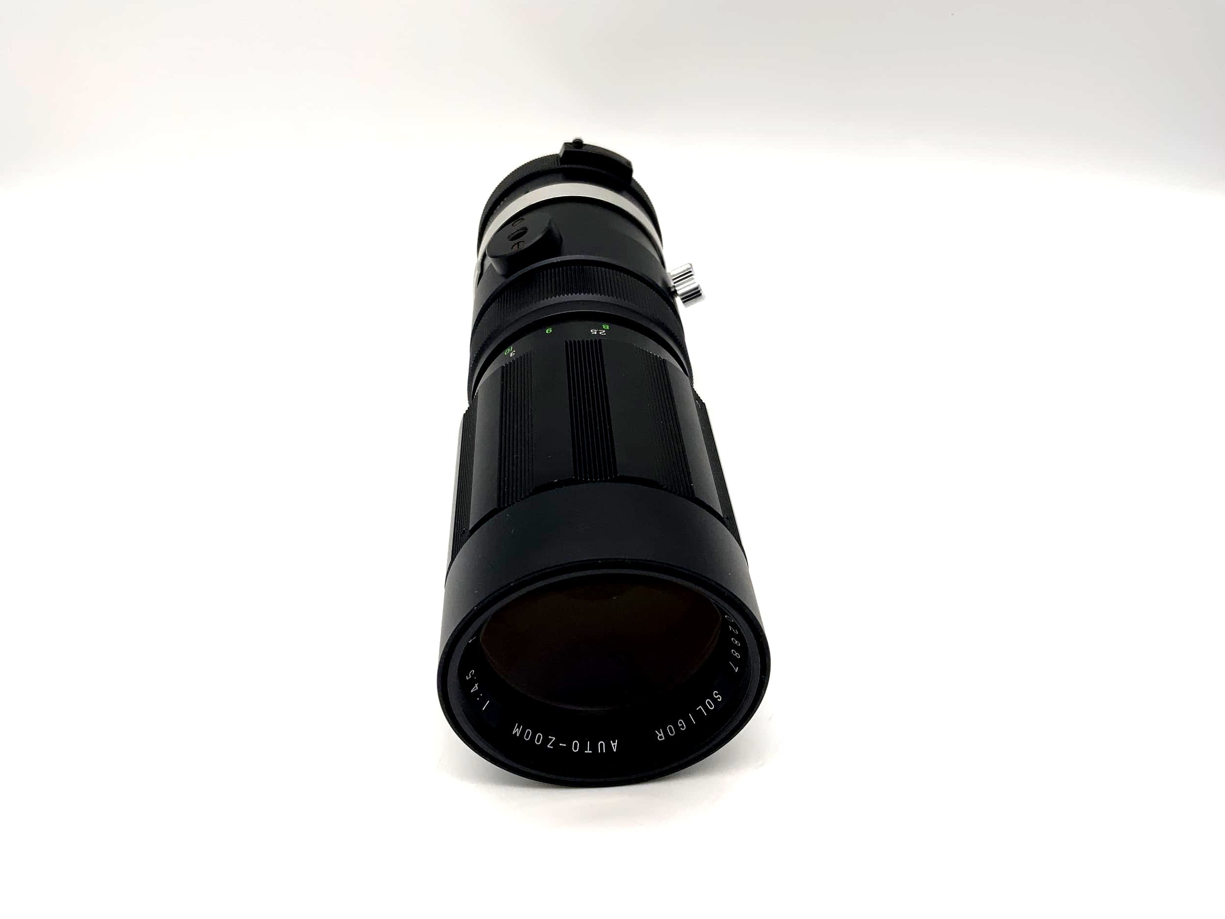 Objectif Soligor 90-230 mm 1:4.5 à zoom automatique (Leica R)